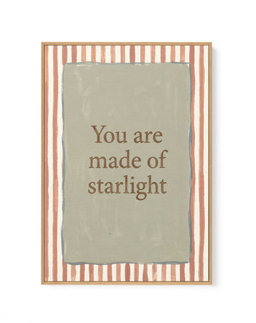 You Are Made Of Starlight I | Framed Canvas Wall Art