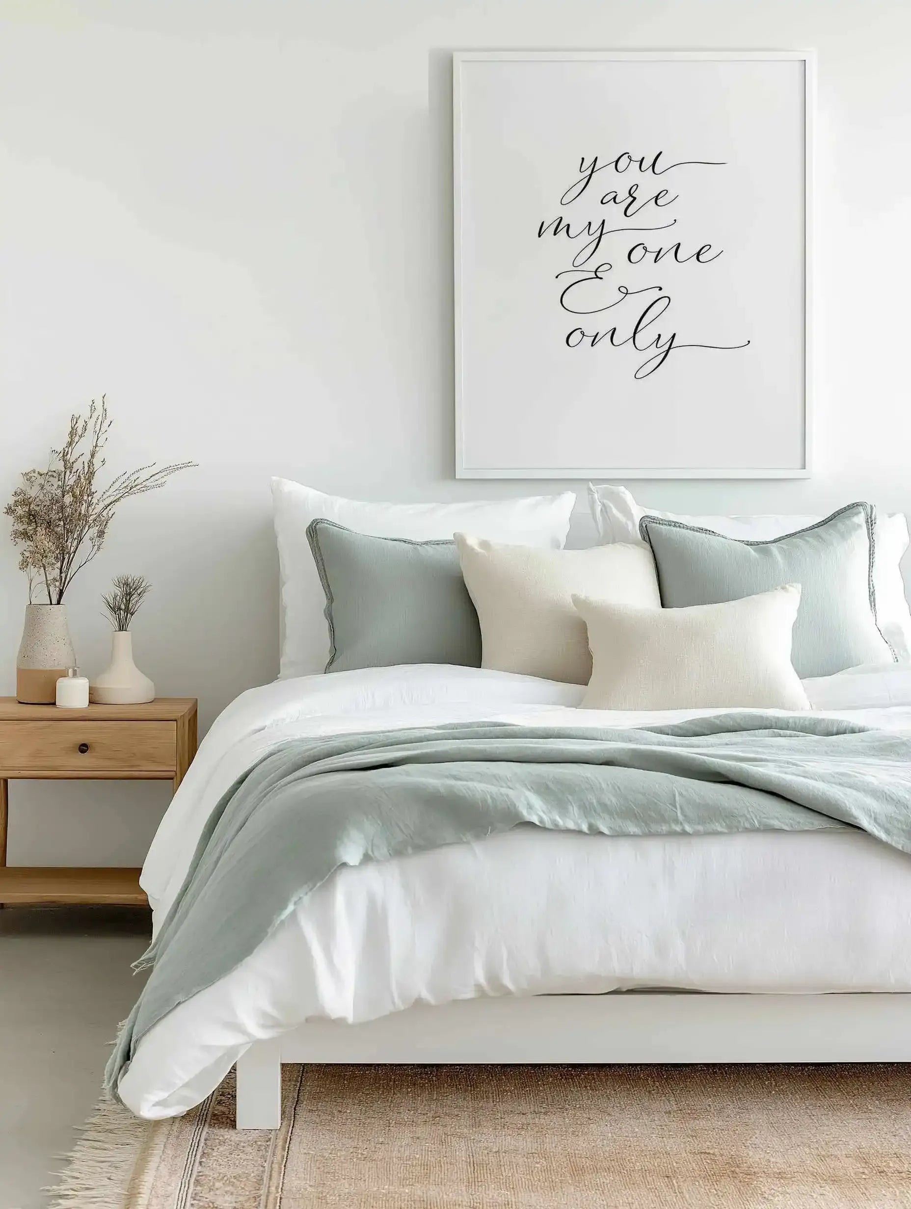 You Are My One & Only Art Print from Olive et Oriel where you can shop wallpaper and artworks online