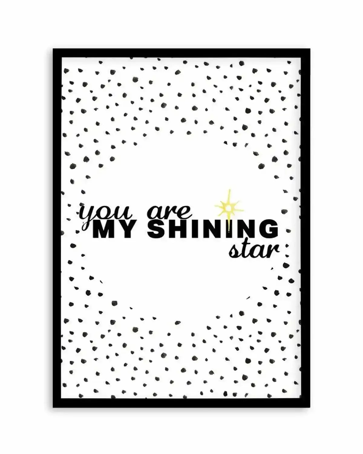 You Are My Shining Star Art Print from Olive et Oriel where you can shop wallpaper and artworks online