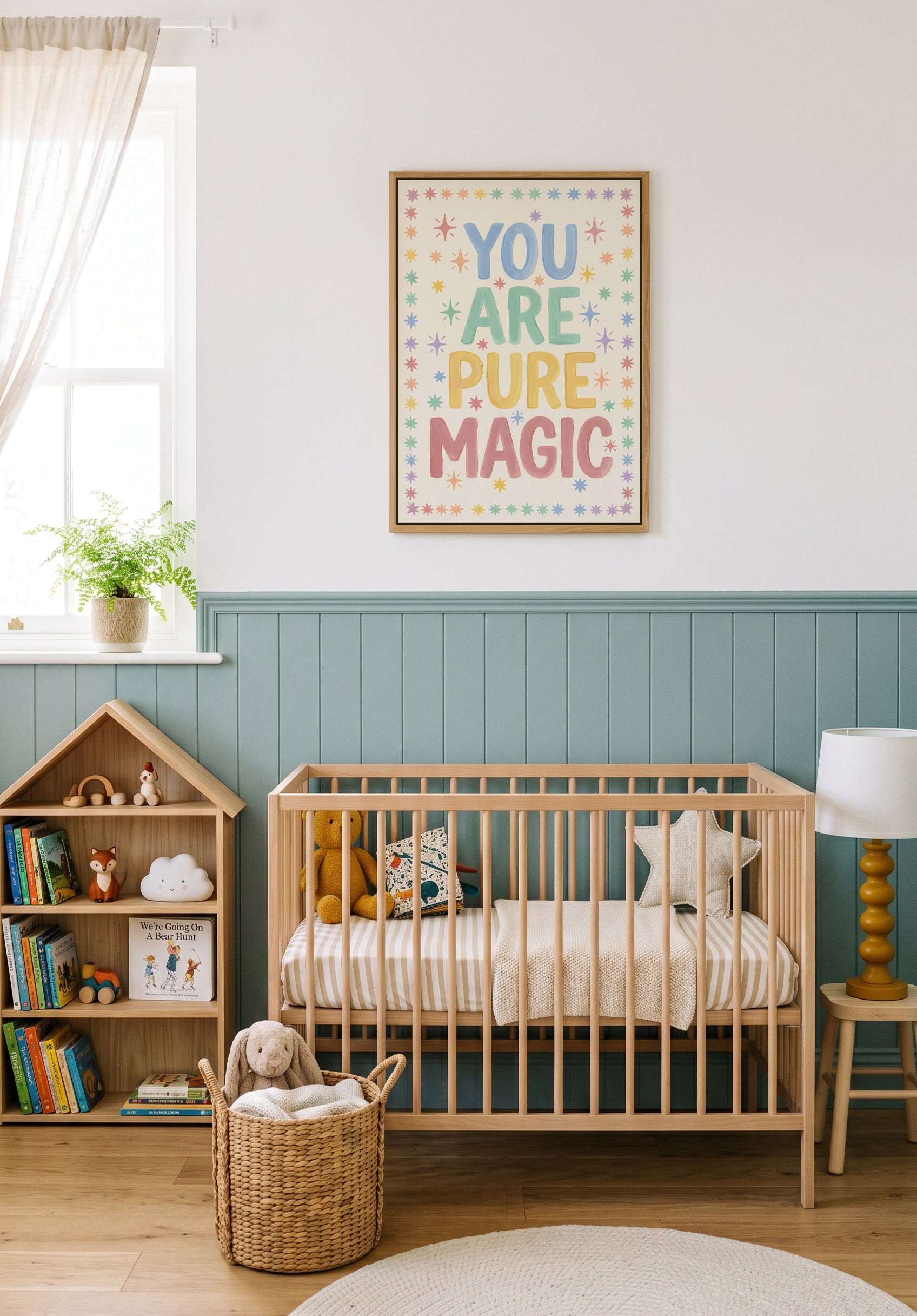 You Are Pure Magic | Framed Canvas Art Print
