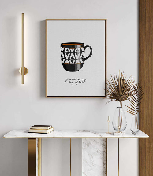 You Are so My Cup of Tea by Orara Studio | Framed Canvas Art Print
