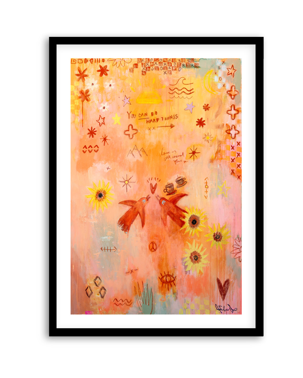 You Can Do Hard Things by Jackie Green | Art Print