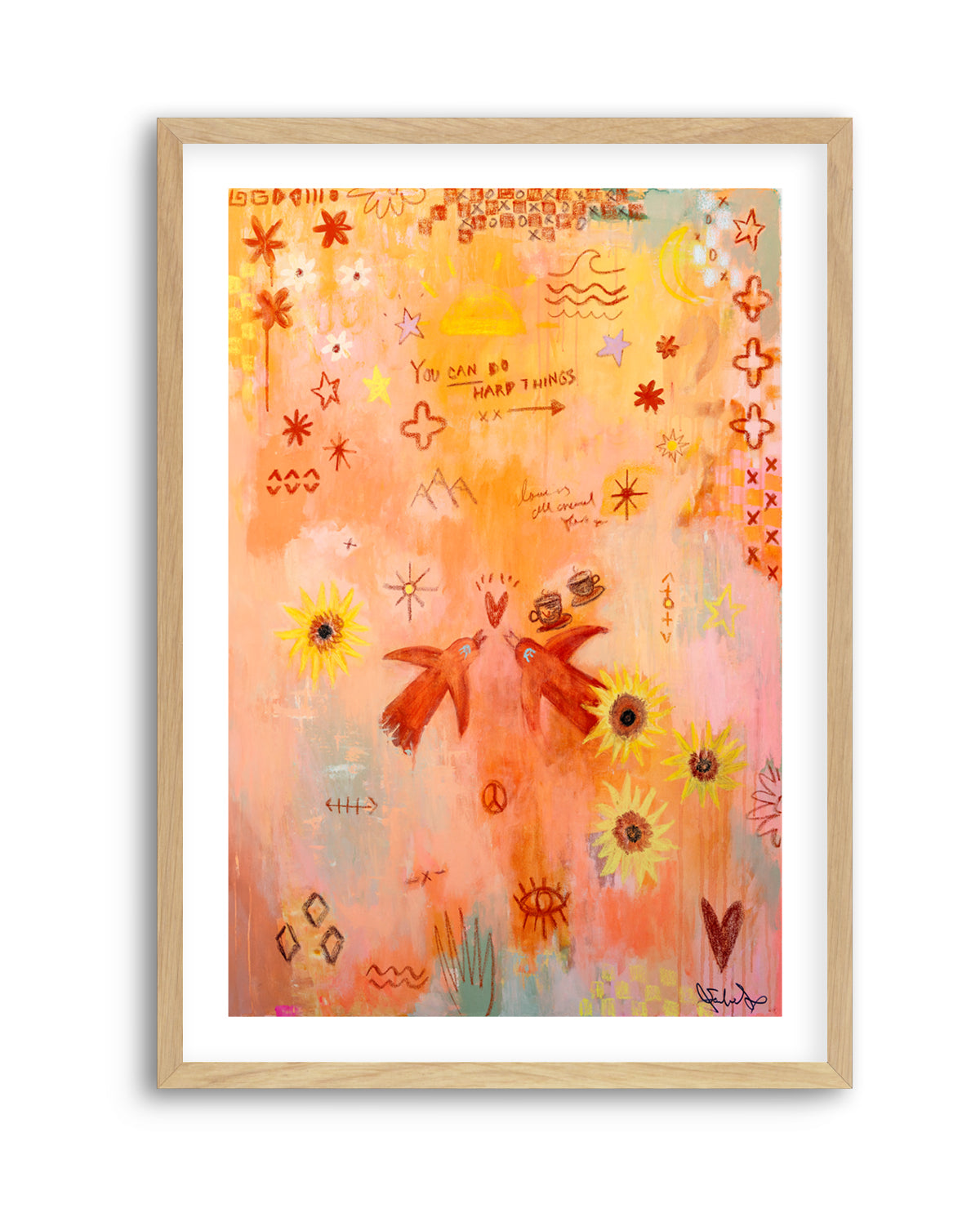 You Can Do Hard Things by Jackie Green | Art Print