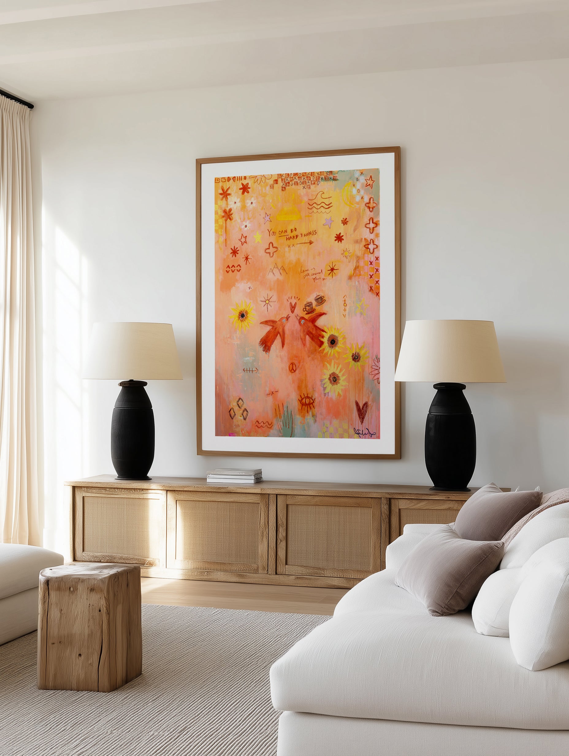 You Can Do Hard Things by Jackie Green | Art Print