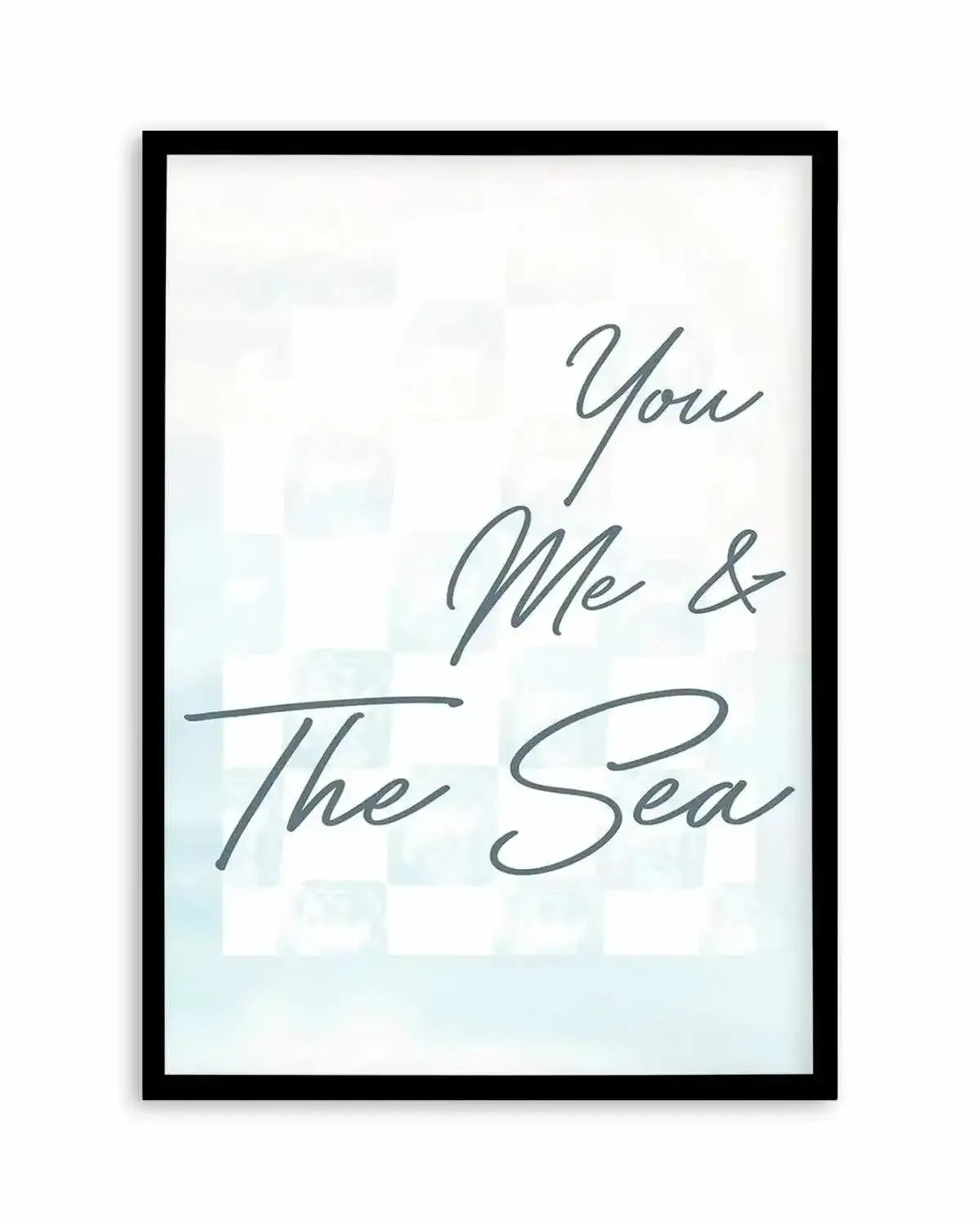 You Me & The Sea Art Print from Olive et Oriel where you can shop wallpaper and artworks online