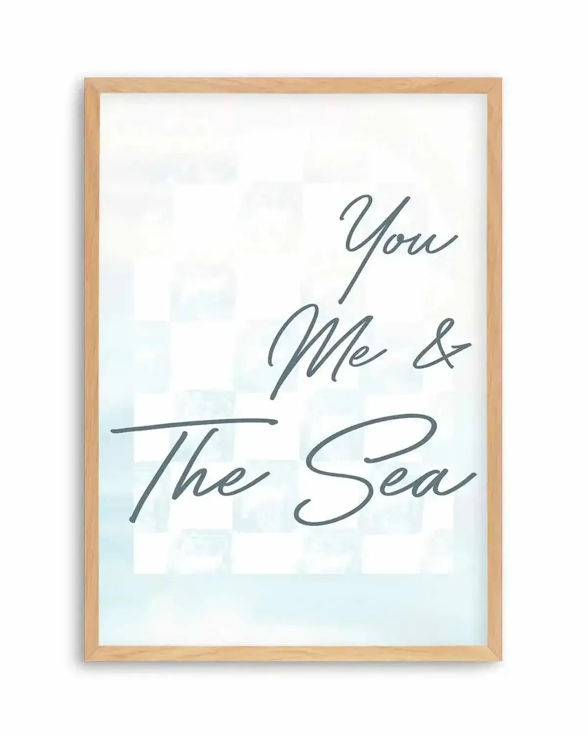 You Me & The Sea Art Print from Olive et Oriel where you can shop wallpaper and artworks online
