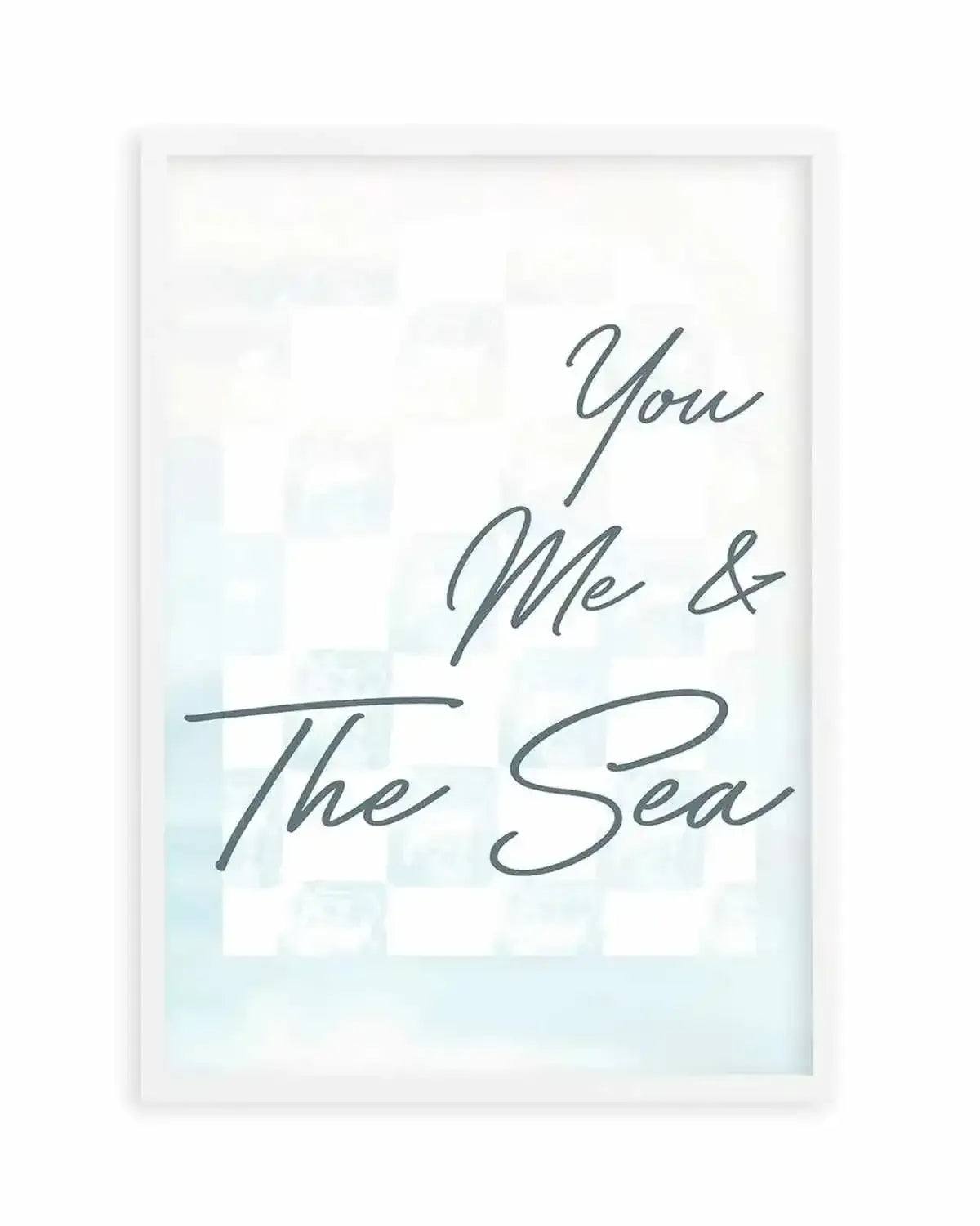 You Me & The Sea Art Print from Olive et Oriel where you can shop wallpaper and artworks online