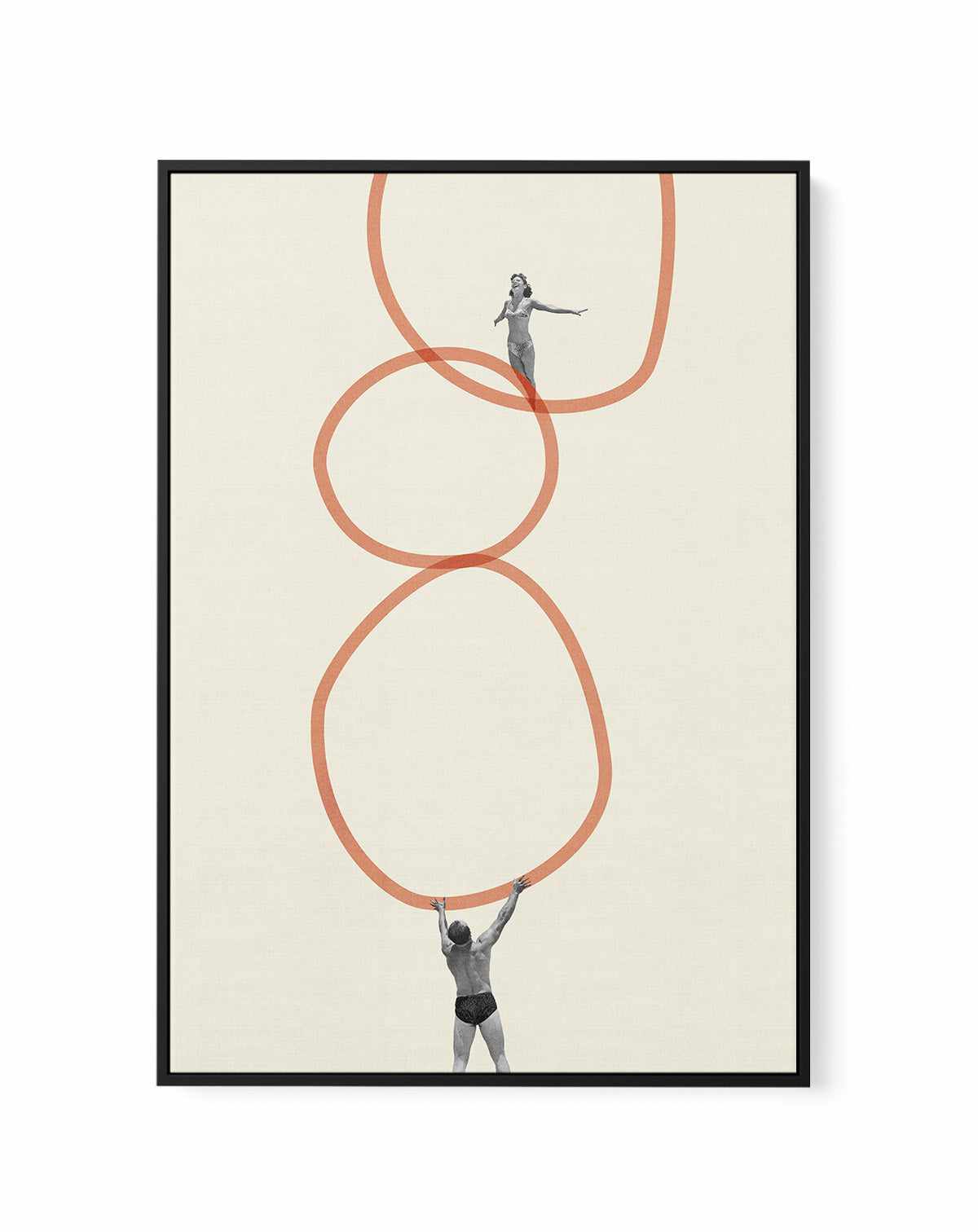 You make me feel everything By Maarten Leon | Framed Canvas Art Print from Olive et Oriel where you can shop wallpaper and artworks online