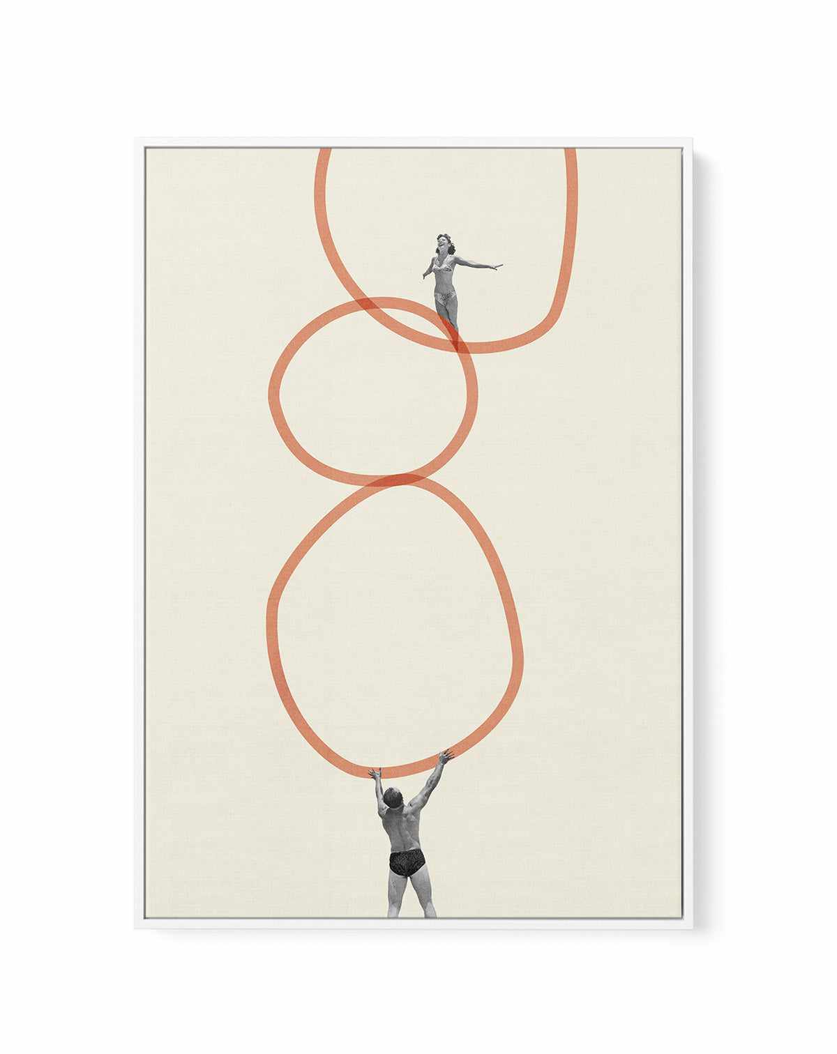 You make me feel everything By Maarten Leon | Framed Canvas Art Print from Olive et Oriel where you can shop wallpaper and artworks online