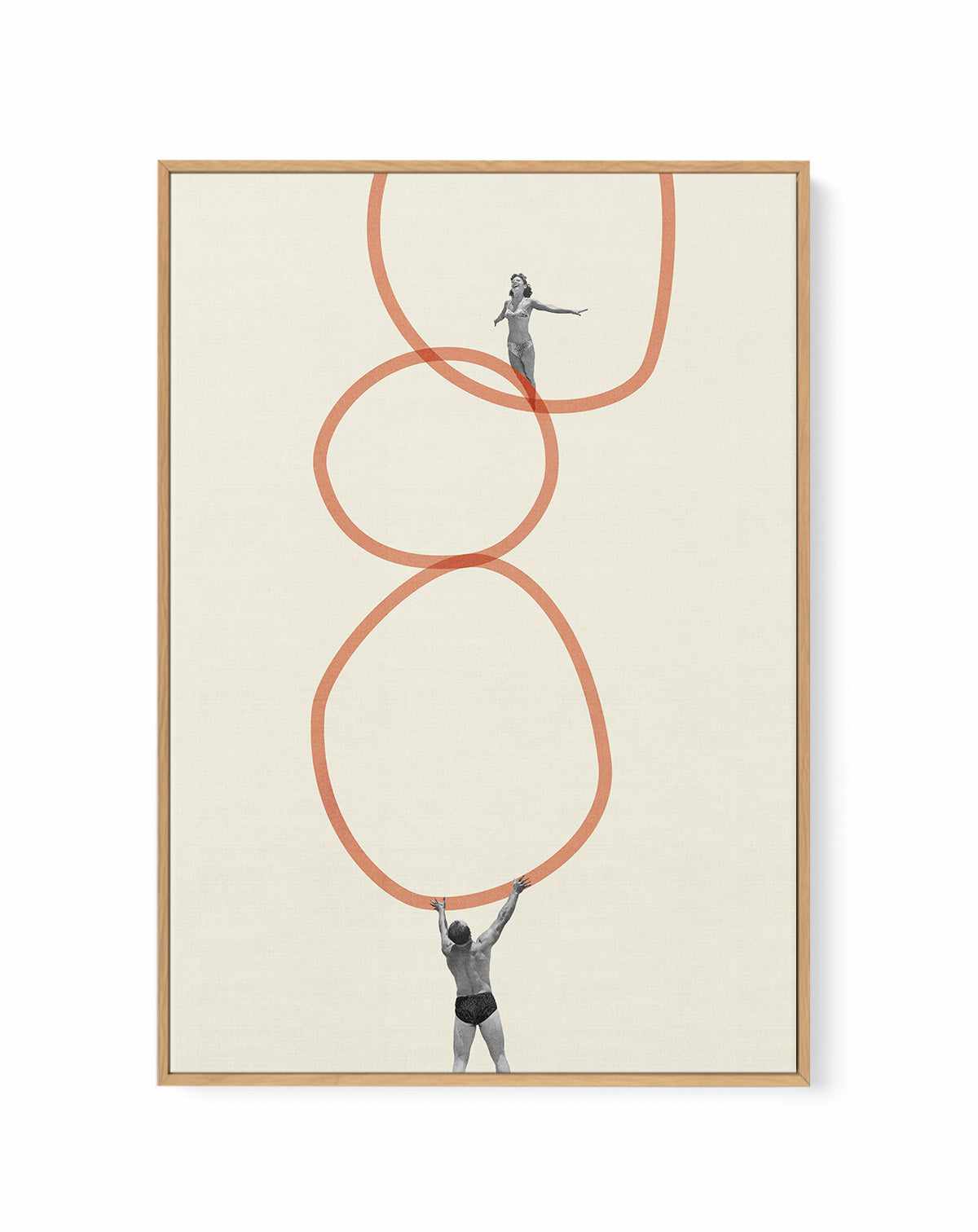 You make me feel everything By Maarten Leon | Framed Canvas Art Print from Olive et Oriel where you can shop wallpaper and artworks online