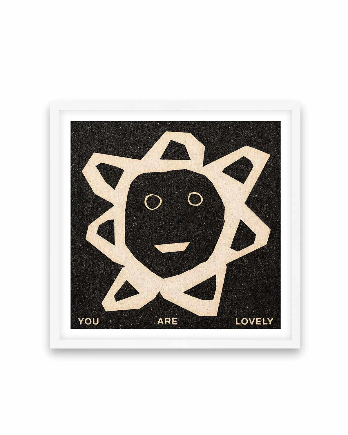 You Are Lovely by David Schmitt Art Print from Olive et Oriel where you can shop wallpaper and artworks online