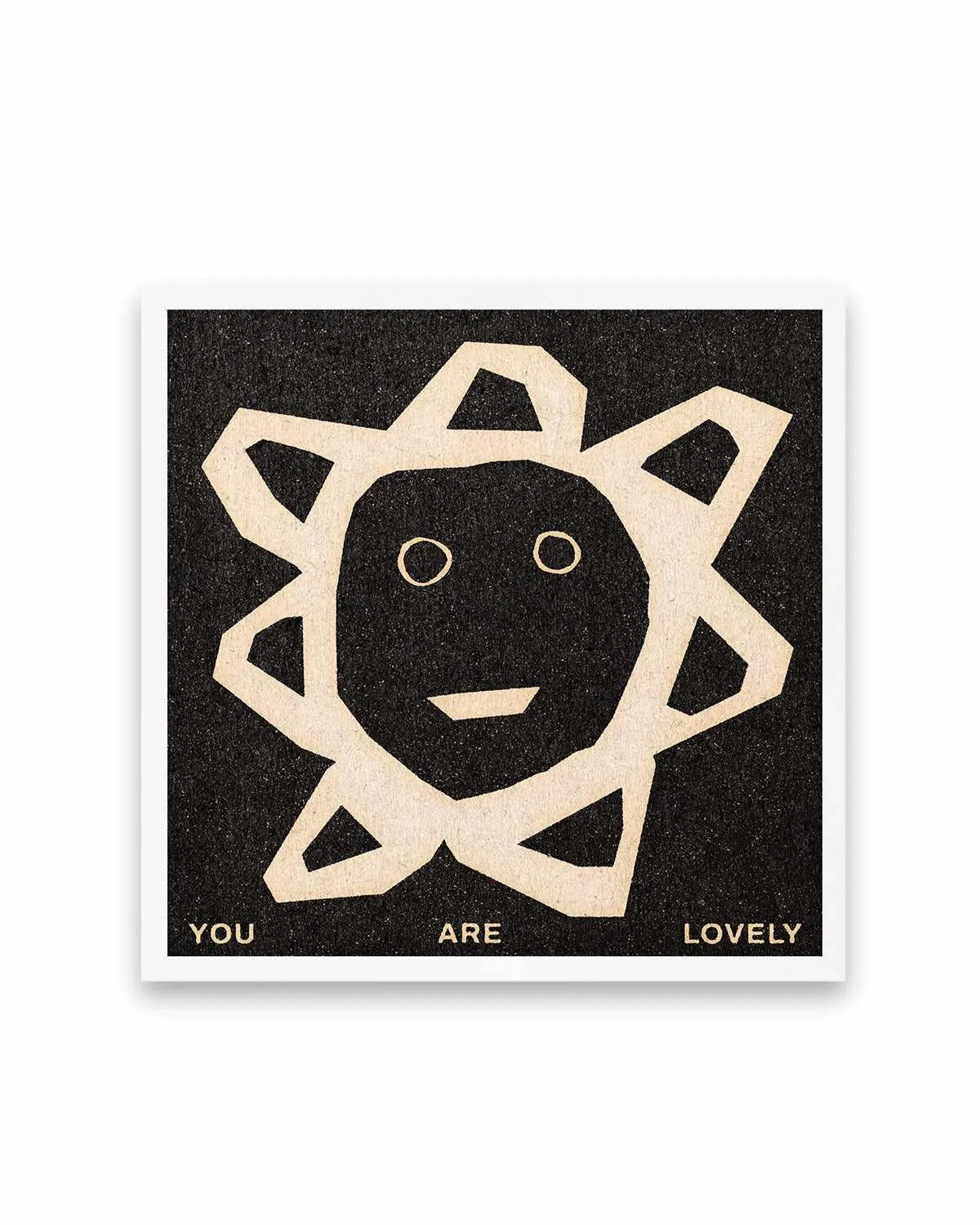 You Are Lovely by David Schmitt Art Print from Olive et Oriel where you can shop wallpaper and artworks online