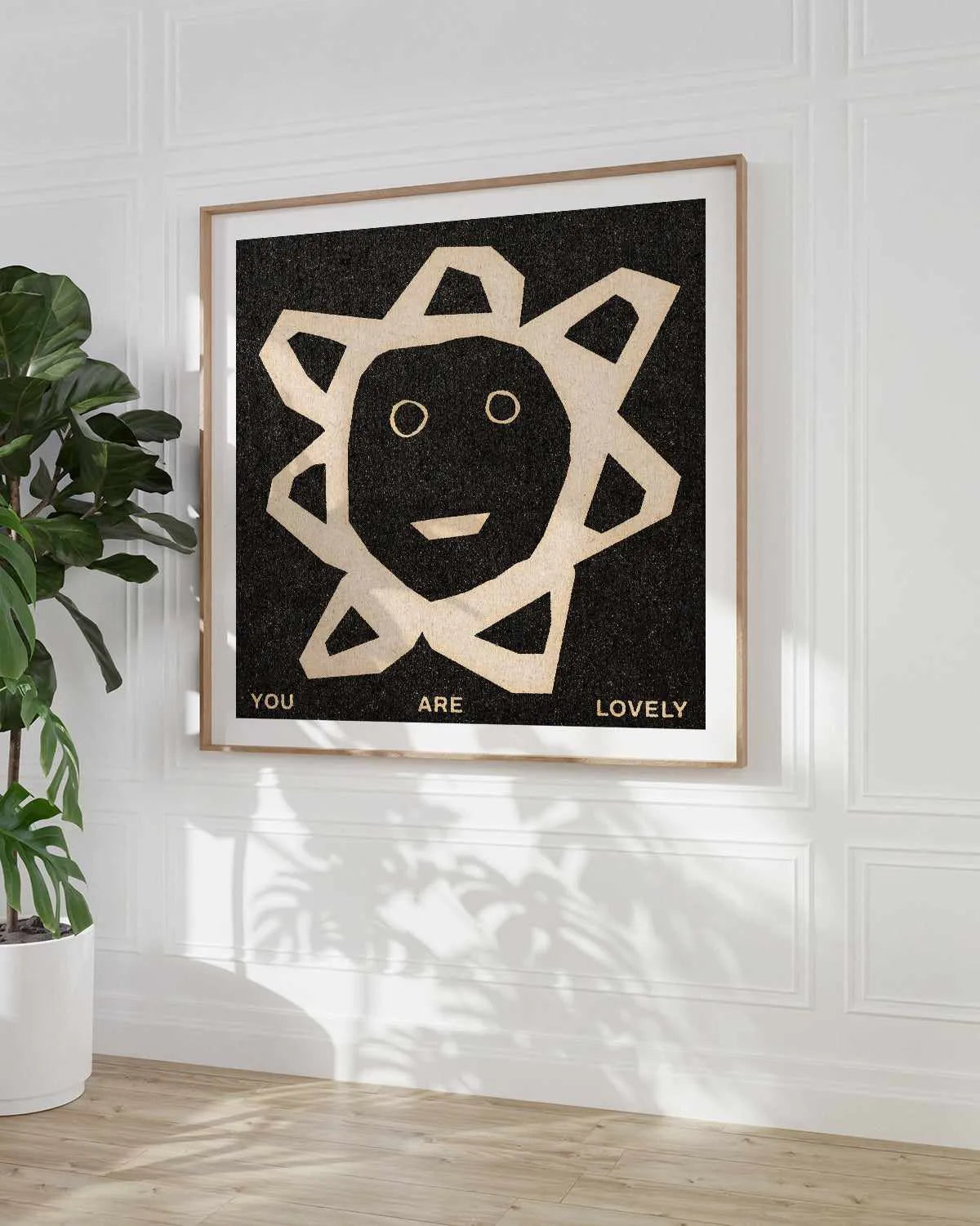 You Are Lovely by David Schmitt Art Print from Olive et Oriel where you can shop wallpaper and artworks online