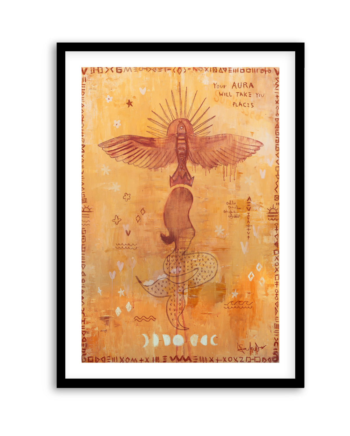 Your Aura Will Take you Places by Jackie Green | Art Print