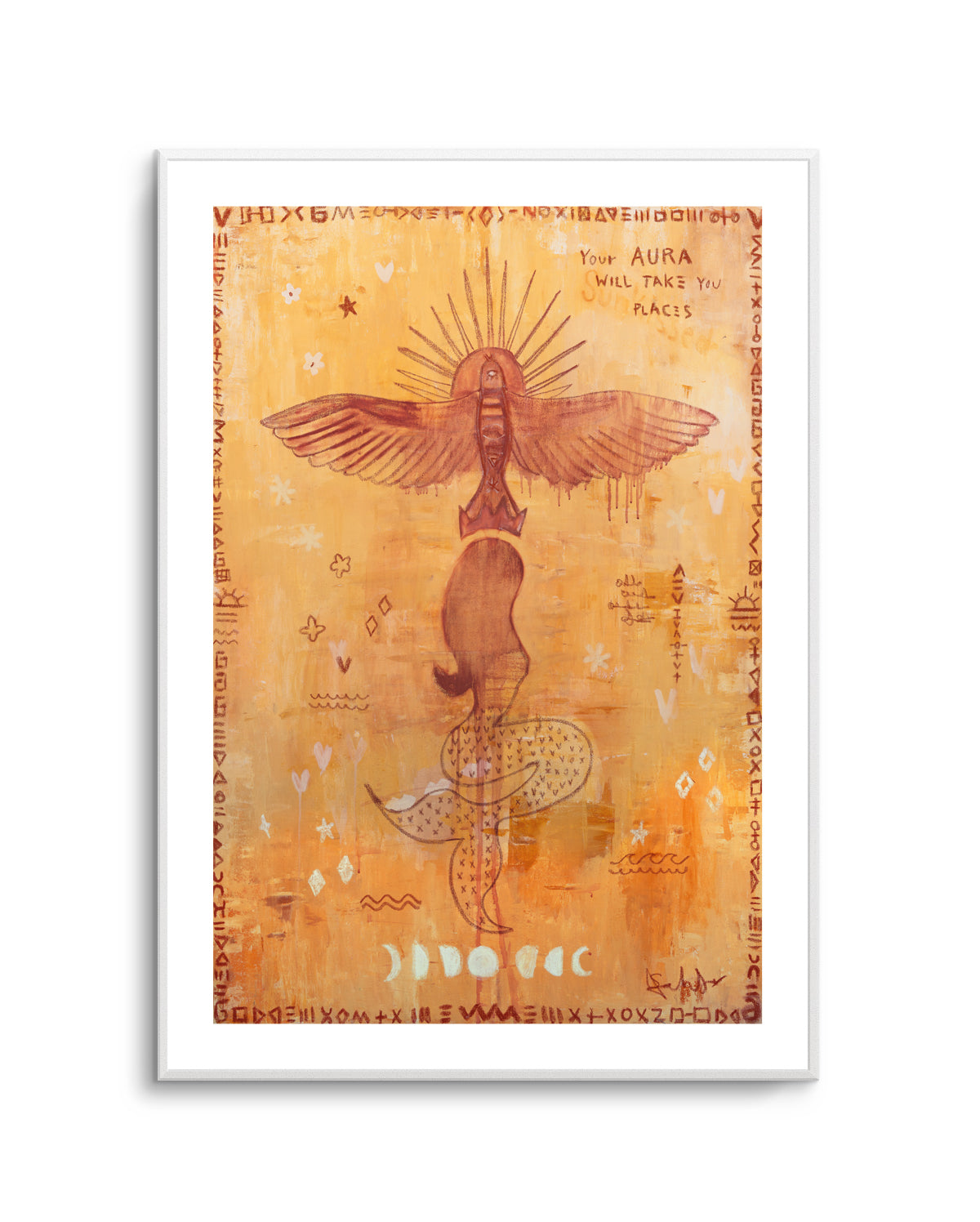Your Aura Will Take you Places by Jackie Green | Art Print
