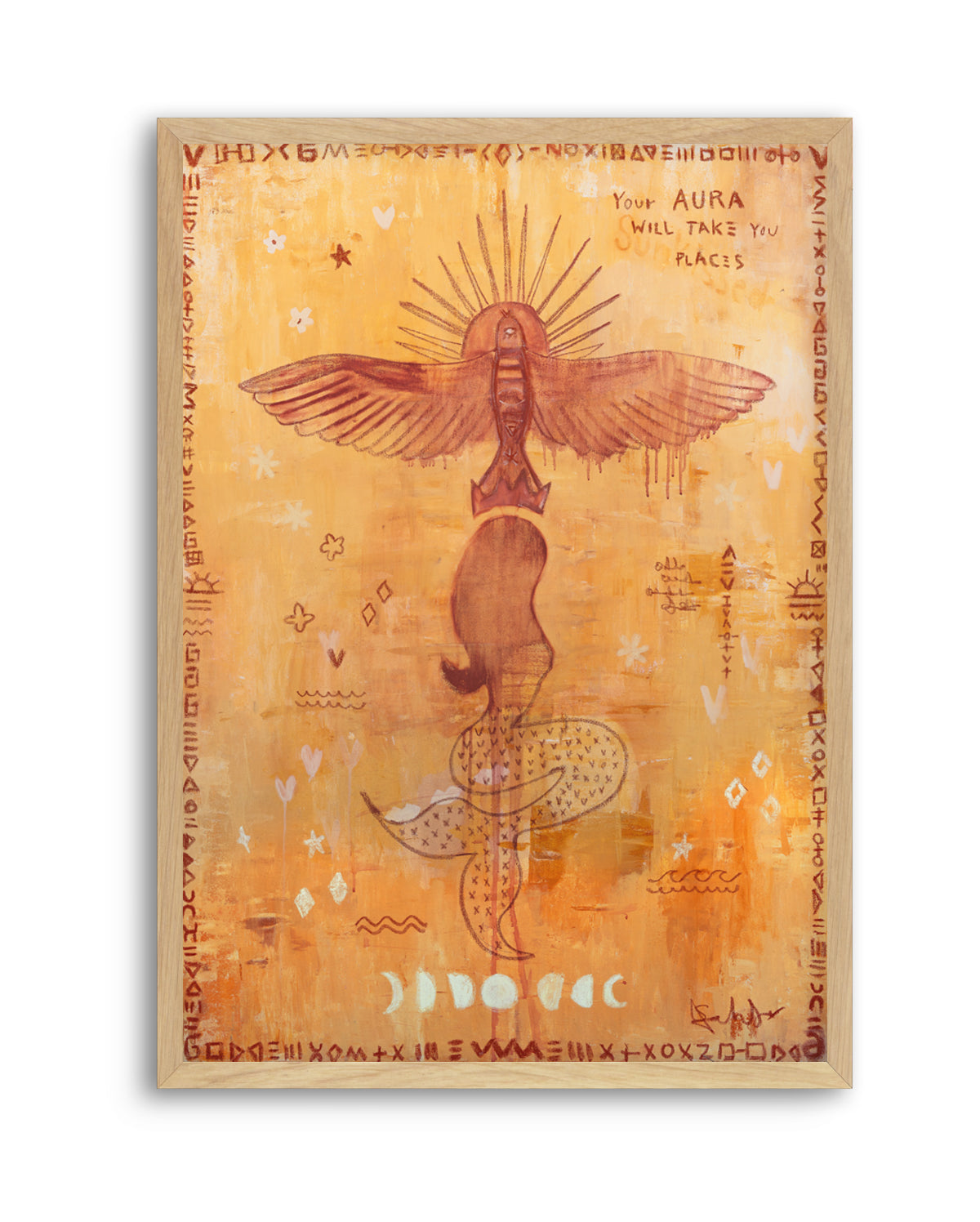 Your Aura Will Take you Places by Jackie Green | Art Print