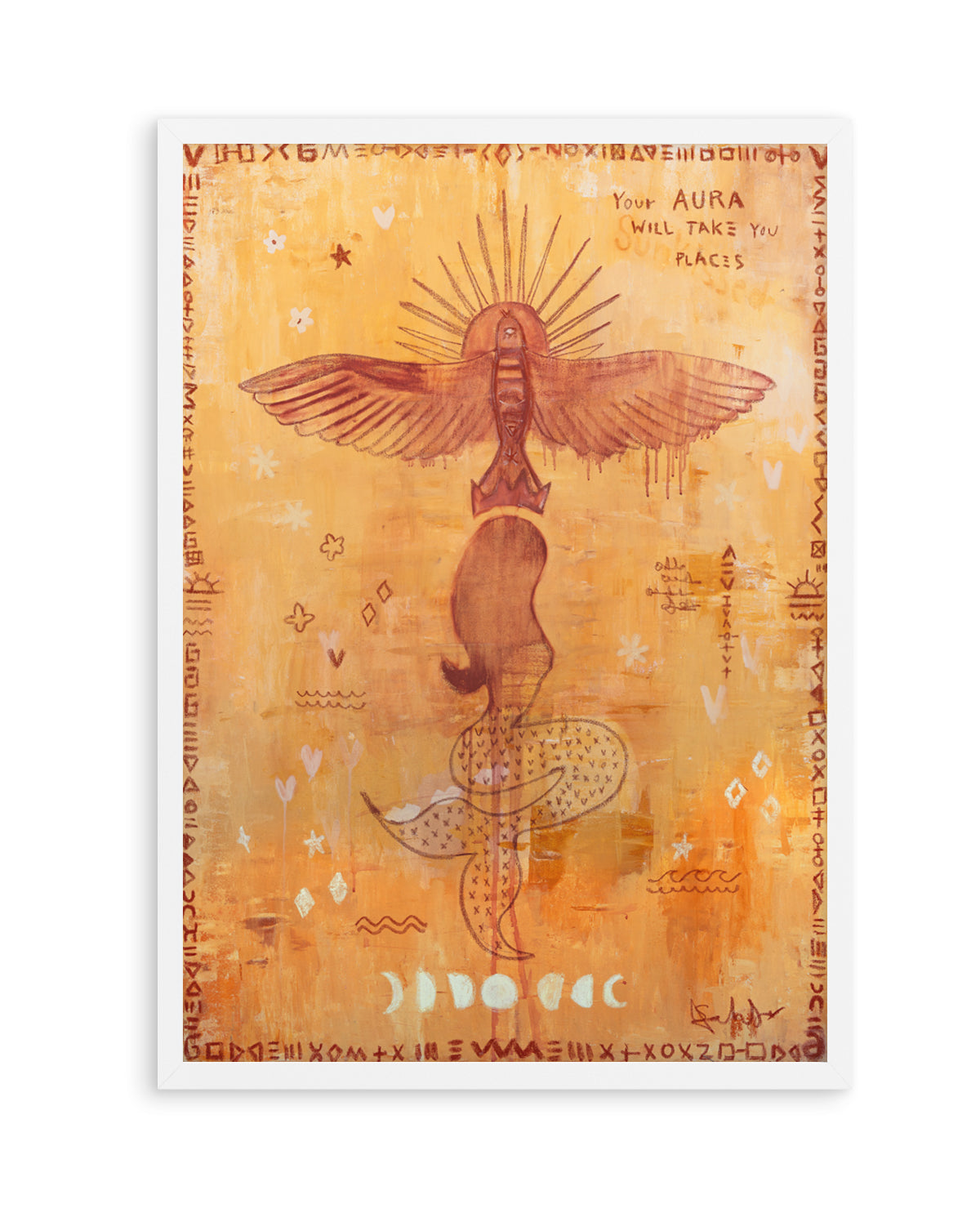 Your Aura Will Take you Places by Jackie Green | Art Print