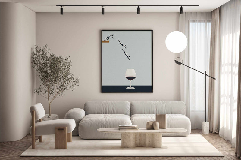 Your Best Friends Forget You Get Old By Maarten Leon !! | Art Print from Olive et Oriel where you can shop wallpaper and artworks online