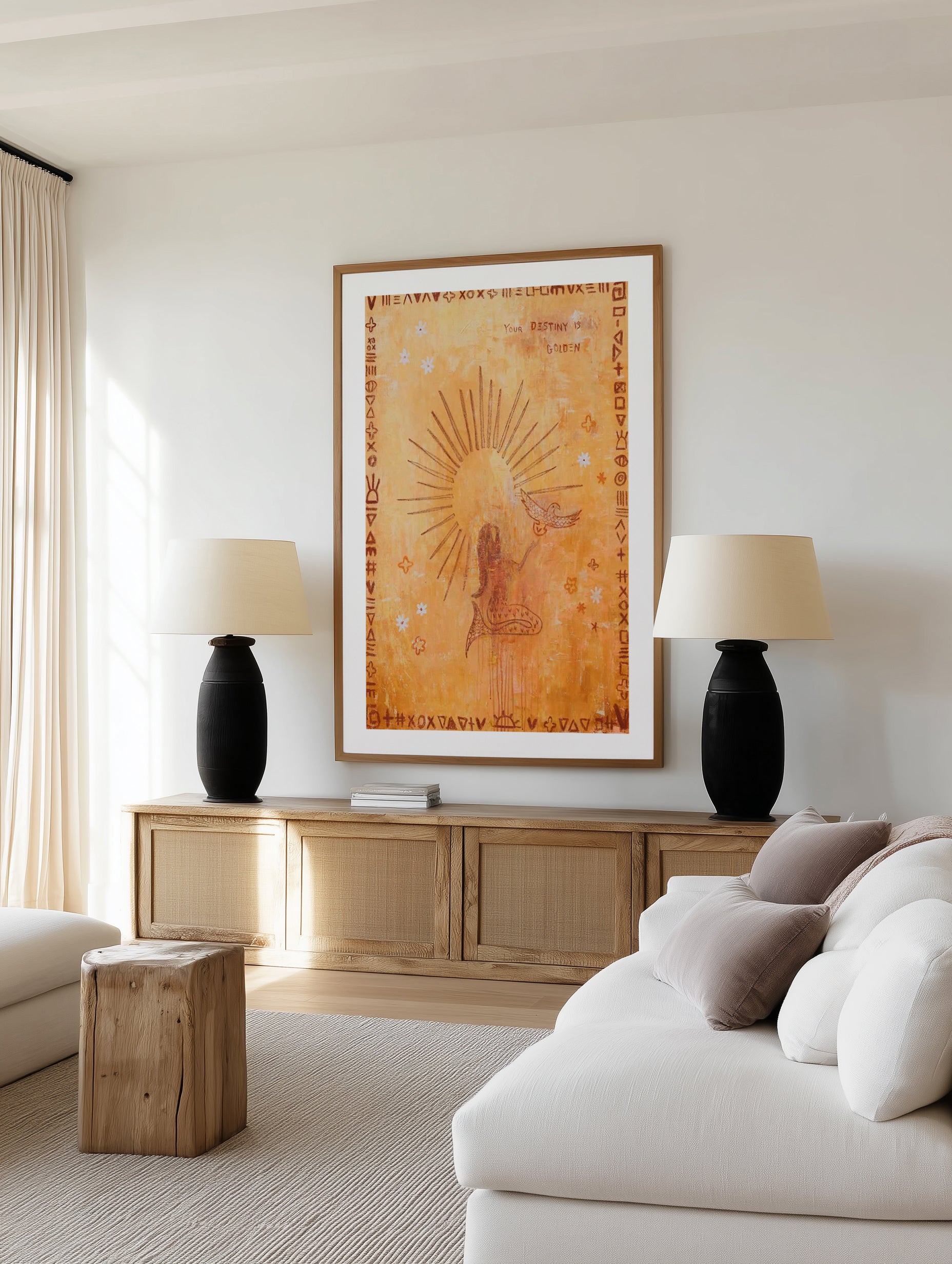 Your Destiny Is Golden by Jackie Green | Art Print
