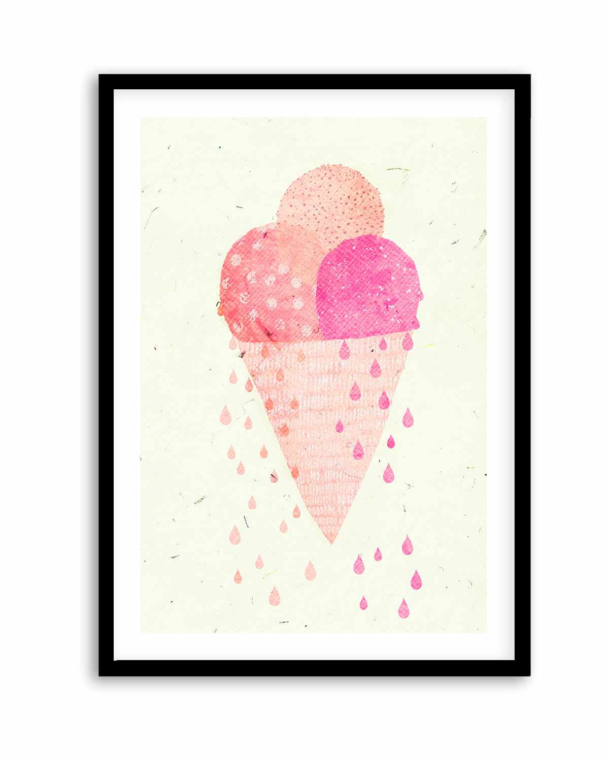 Yummy Ice By Treechild | Art Print