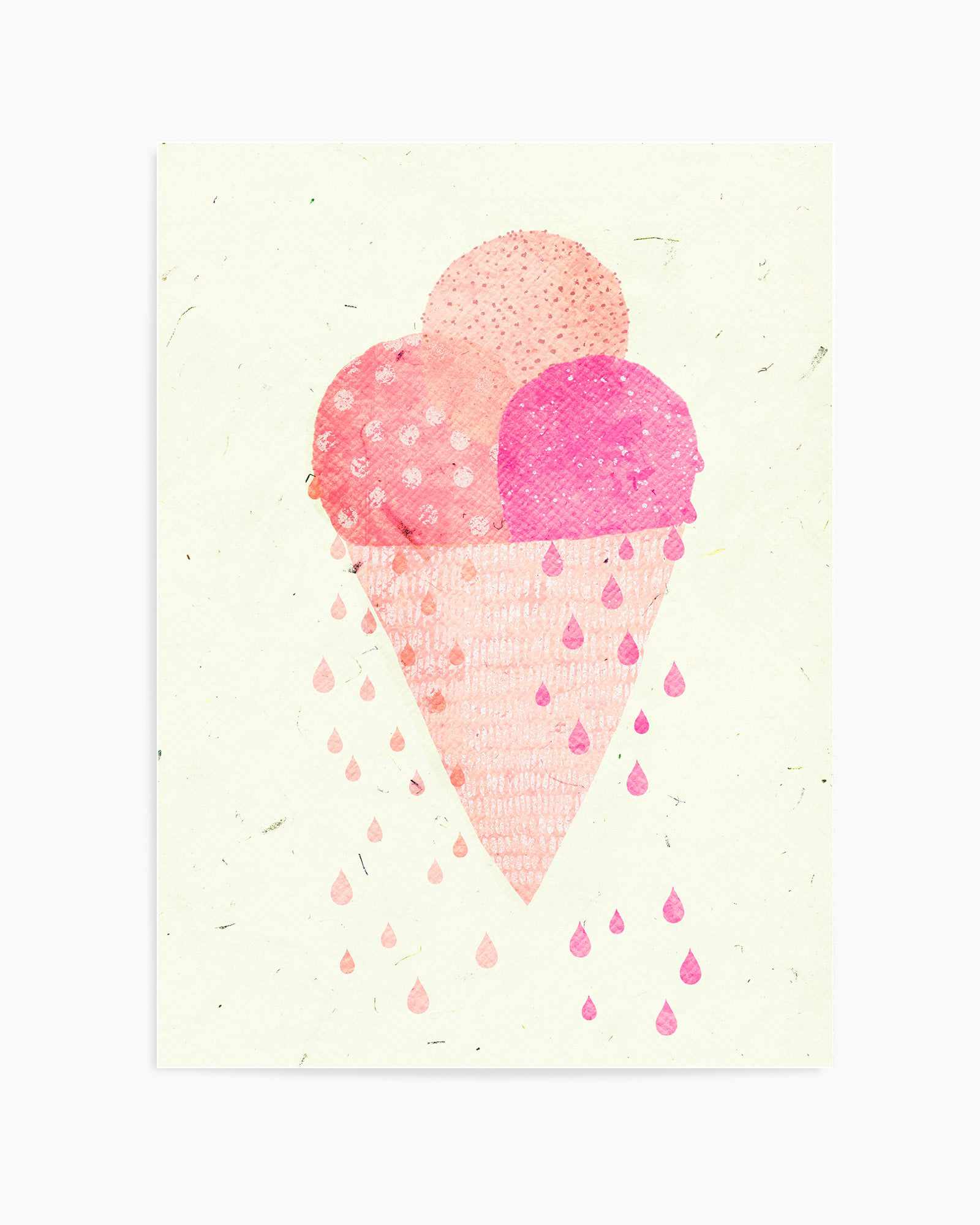 Yummy Ice By Treechild | Art Print