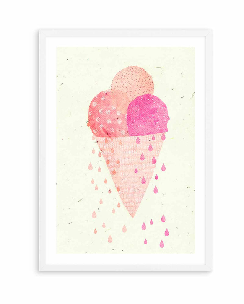 Yummy Ice By Treechild | Art Print