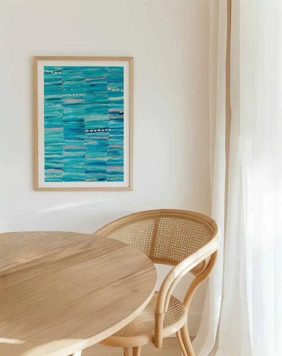 Yuuruu I PT by Bri Chelman | Art Print from Olive et Oriel where you can shop wallpaper and artworks online