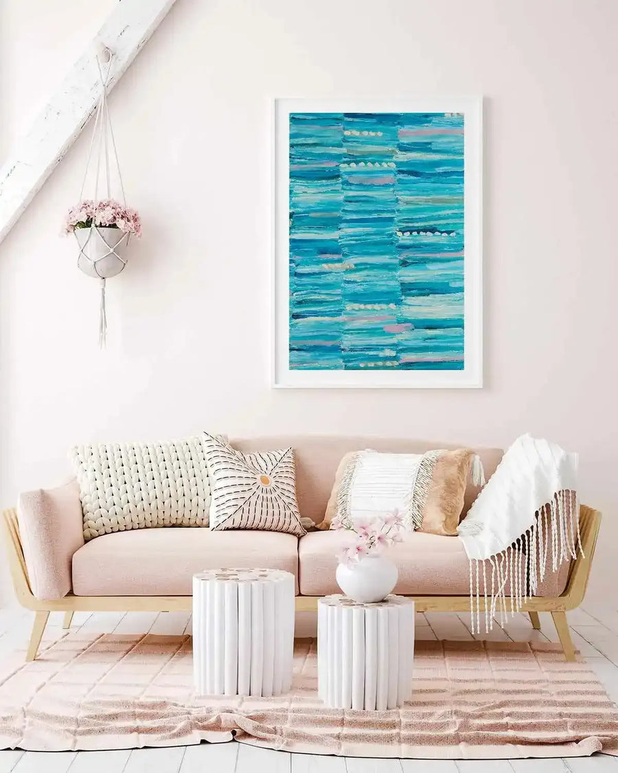 Yuuruu II PT by Bri Chelman | Art Print from Olive et Oriel where you can shop wallpaper and artworks online