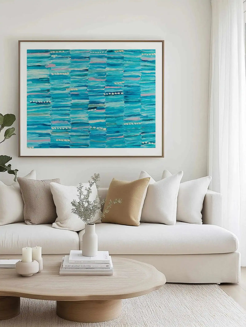 Yuuruu LS by Bri Chelman | Art Print from Olive et Oriel where you can shop wallpaper and artworks online