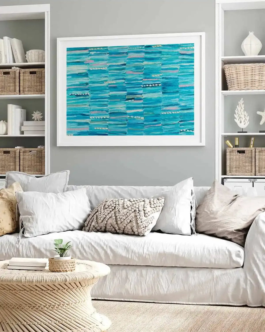 Yuuruu LS by Bri Chelman | Art Print from Olive et Oriel where you can shop wallpaper and artworks online