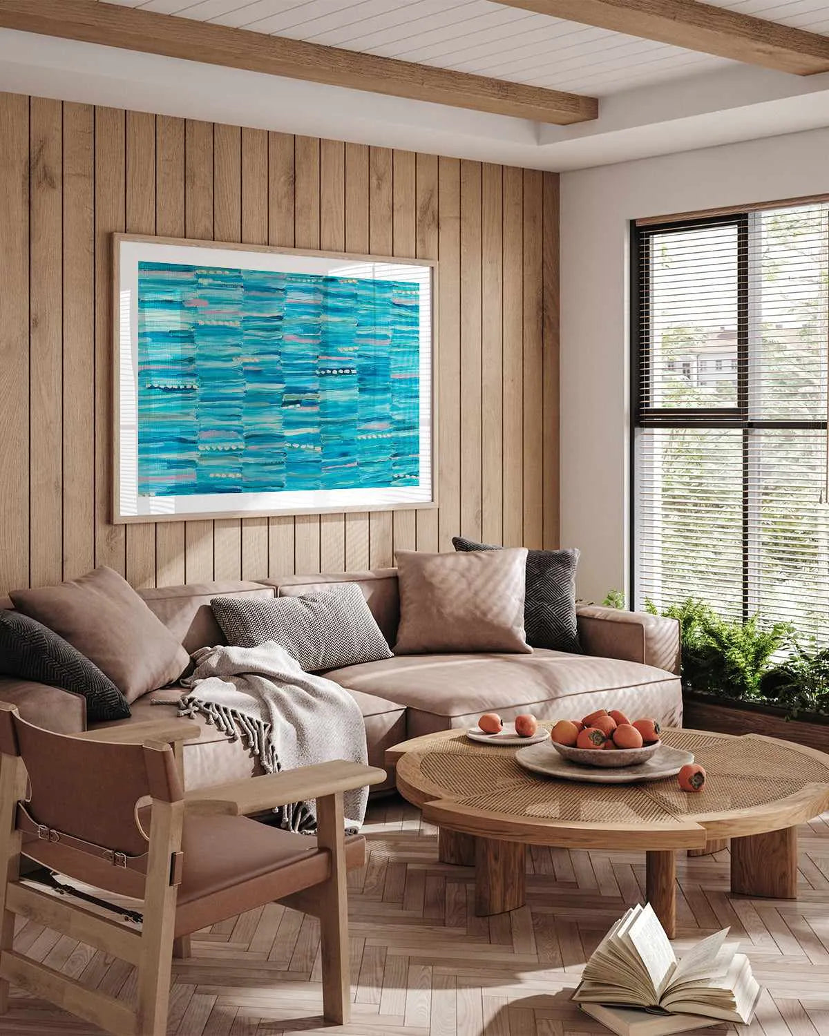 Yuuruu LS by Bri Chelman | Art Print from Olive et Oriel where you can shop wallpaper and artworks online