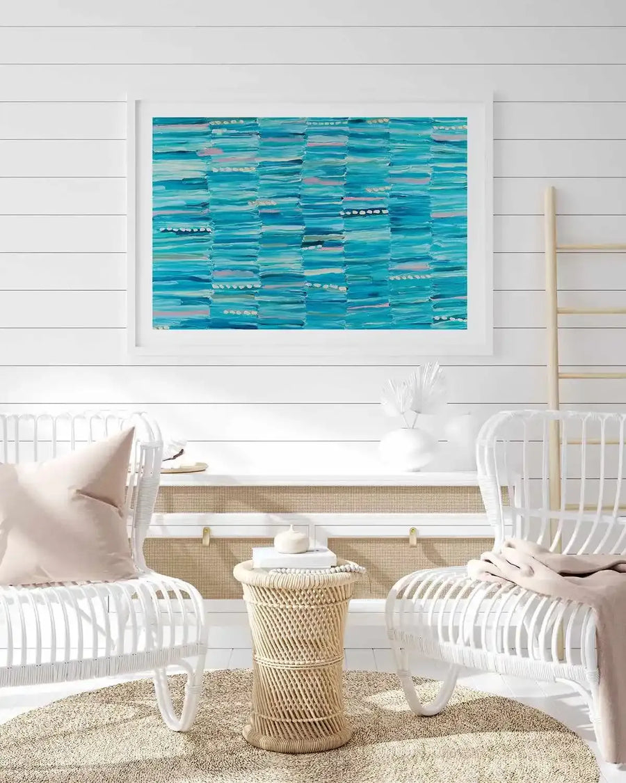 Yuuruu LS by Bri Chelman | Art Print from Olive et Oriel where you can shop wallpaper and artworks online