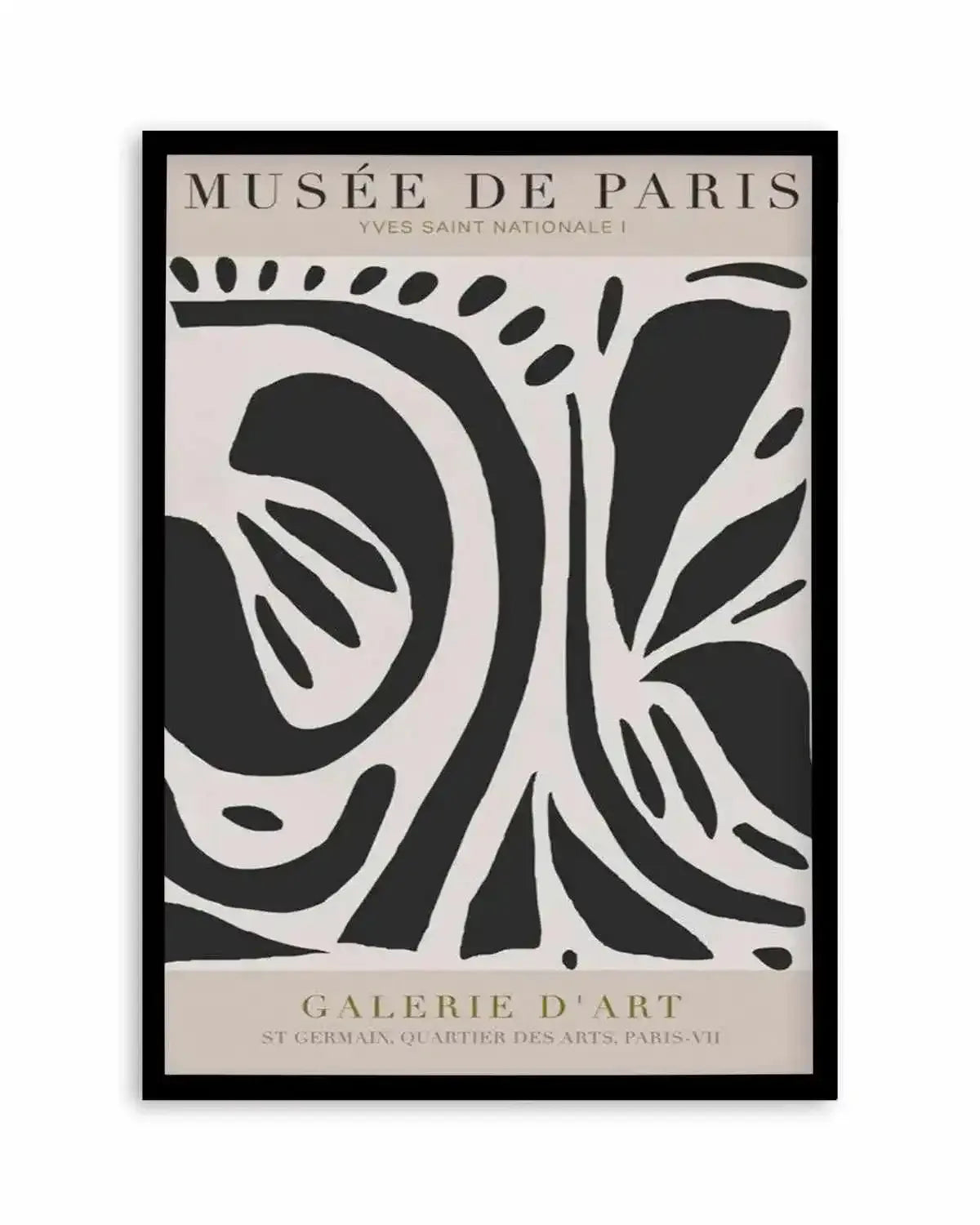 Yves Saint Nationale I Art Print from Olive et Oriel where you can shop wallpaper and artworks online