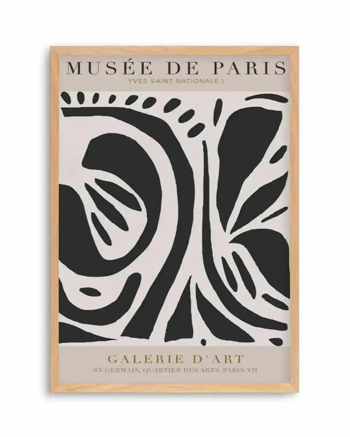 Yves Saint Nationale I Art Print from Olive et Oriel where you can shop wallpaper and artworks online