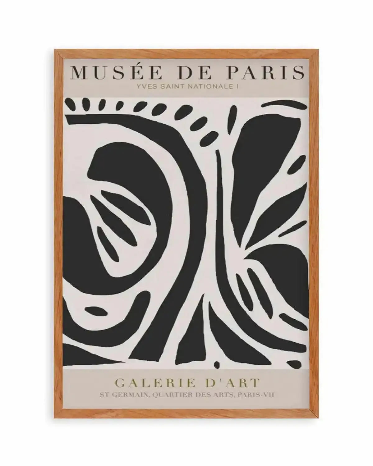 Yves Saint Nationale I Art Print from Olive et Oriel where you can shop wallpaper and artworks online