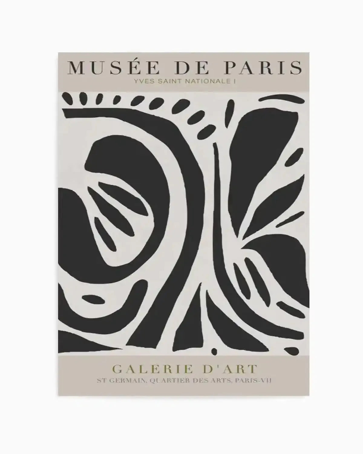 Yves Saint Nationale I Art Print from Olive et Oriel where you can shop wallpaper and artworks online