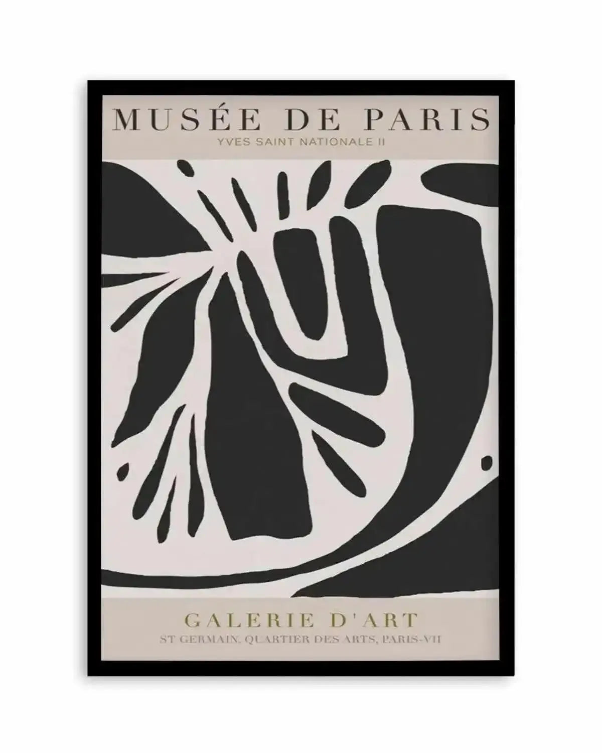 Yves Saint Nationale II Art Print from Olive et Oriel where you can shop wallpaper and artworks online