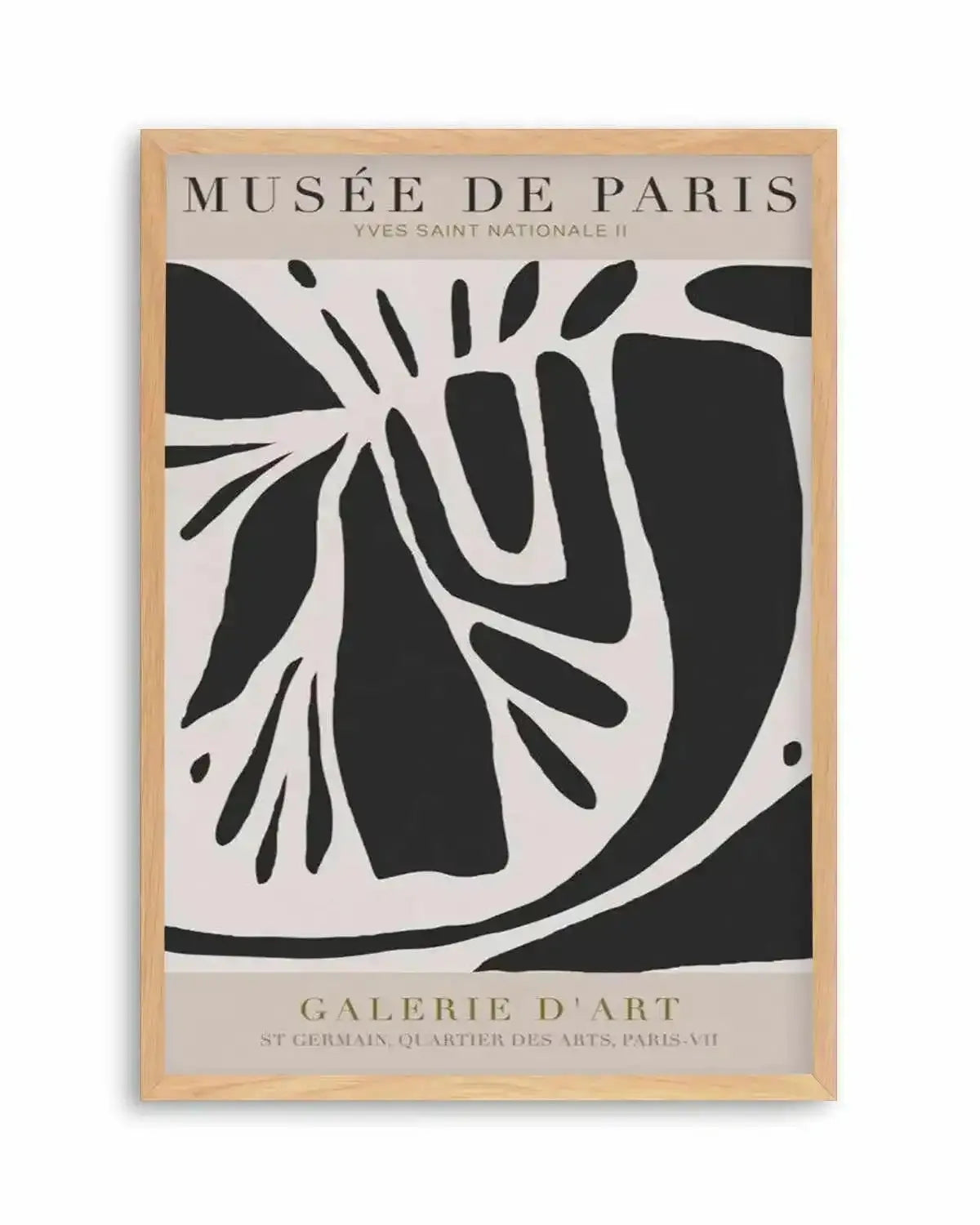 Yves Saint Nationale II Art Print from Olive et Oriel where you can shop wallpaper and artworks online