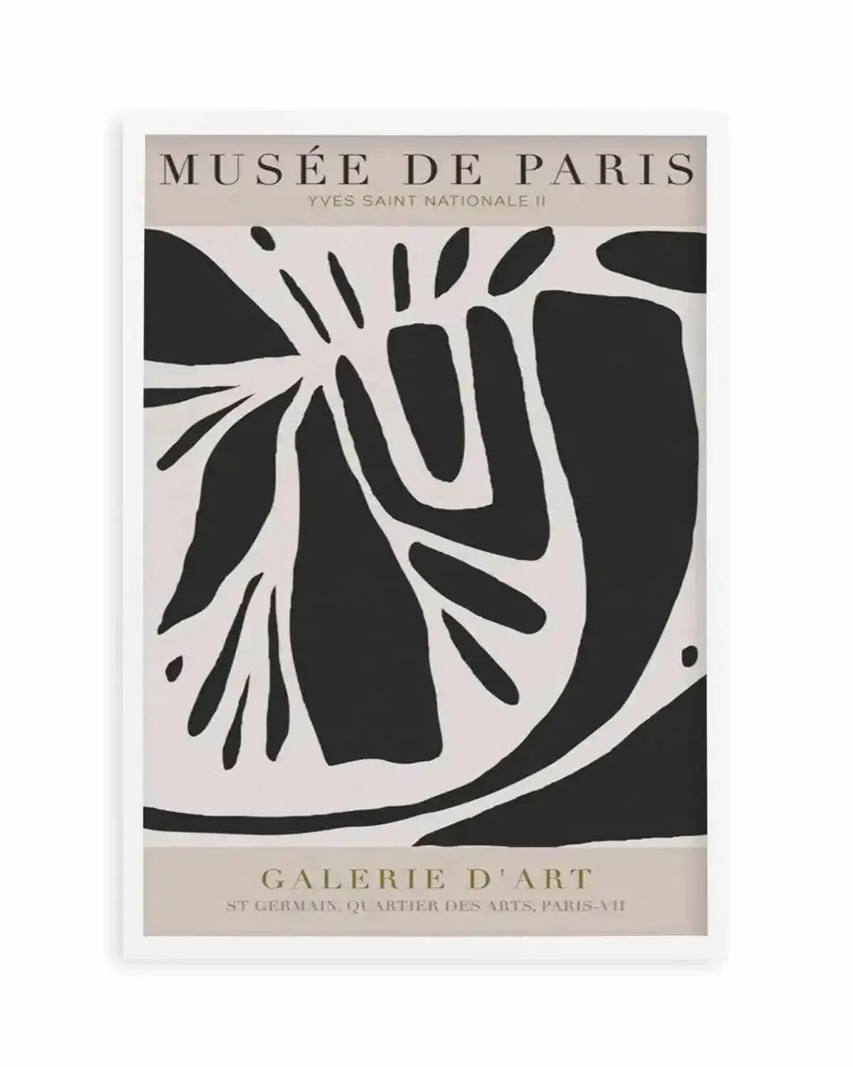 Yves Saint Nationale II Art Print from Olive et Oriel where you can shop wallpaper and artworks online