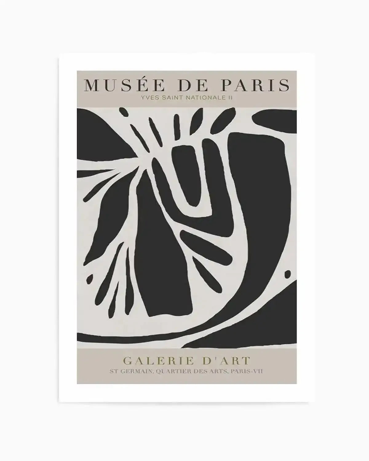 Yves Saint Nationale II Art Print from Olive et Oriel where you can shop wallpaper and artworks online