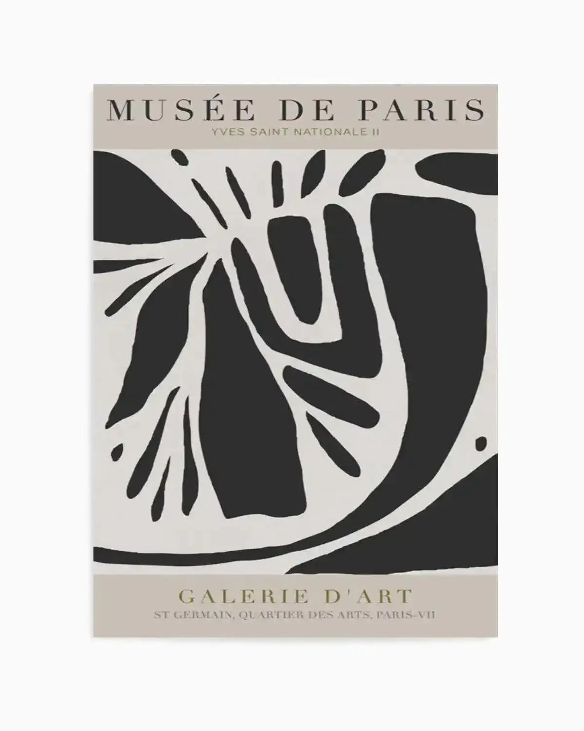 Yves Saint Nationale II Art Print from Olive et Oriel where you can shop wallpaper and artworks online