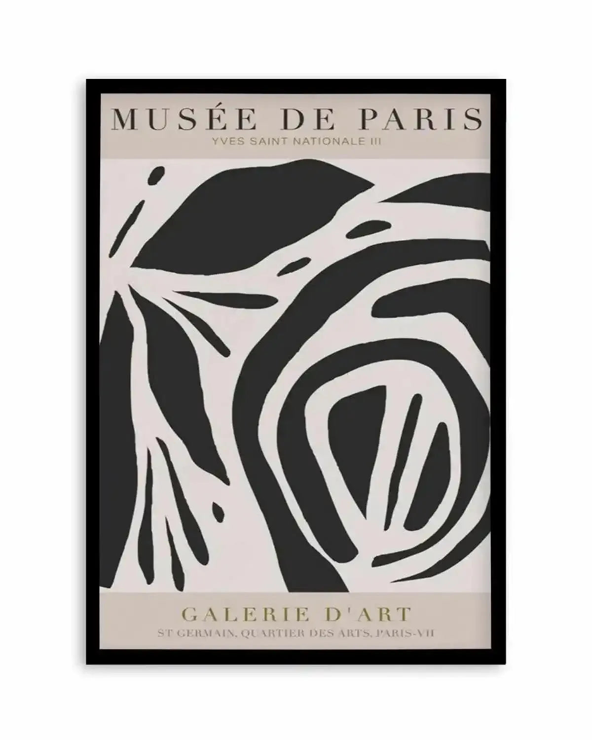 Yves Saint Nationale III Art Print from Olive et Oriel where you can shop wallpaper and artworks online