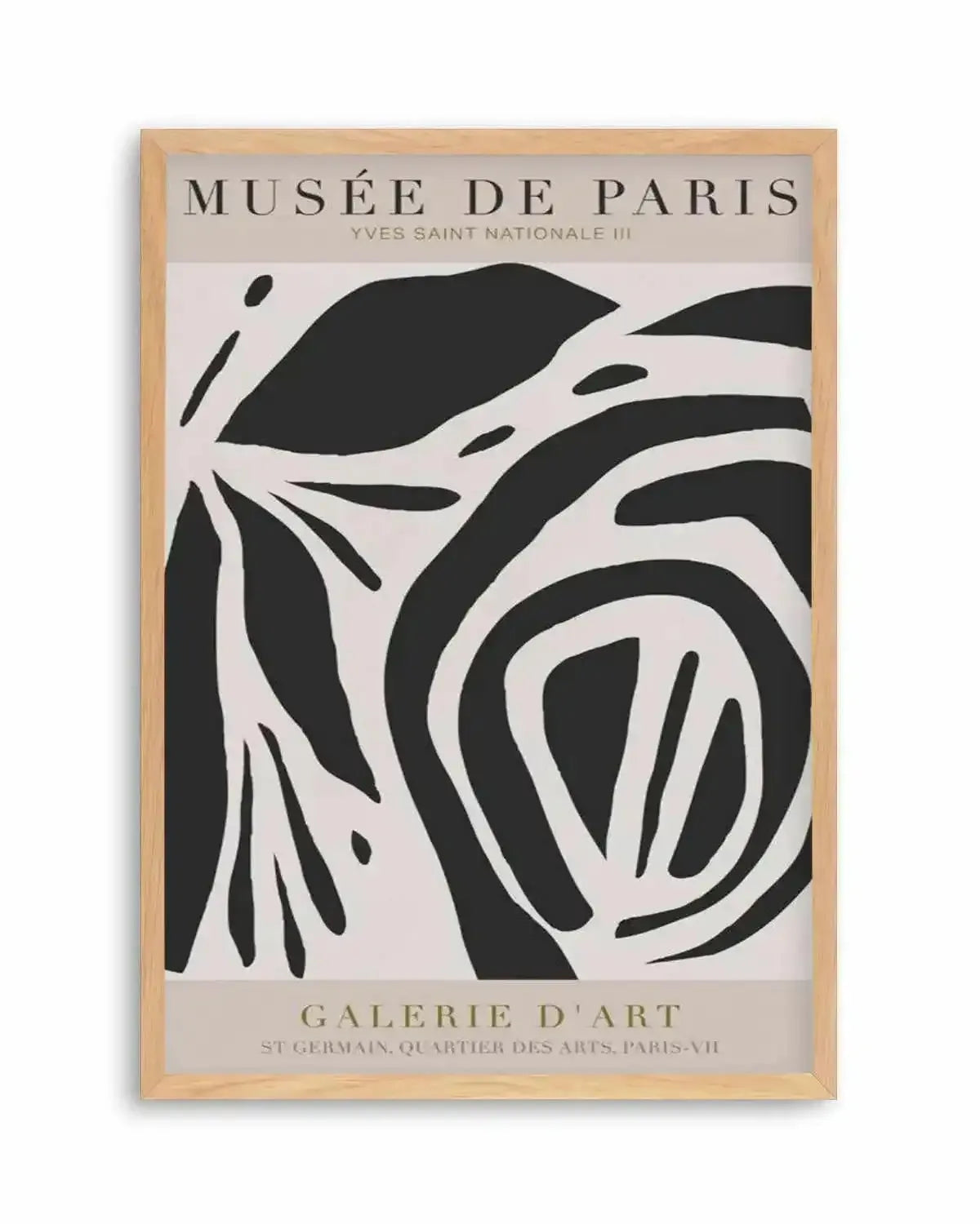 Yves Saint Nationale III Art Print from Olive et Oriel where you can shop wallpaper and artworks online