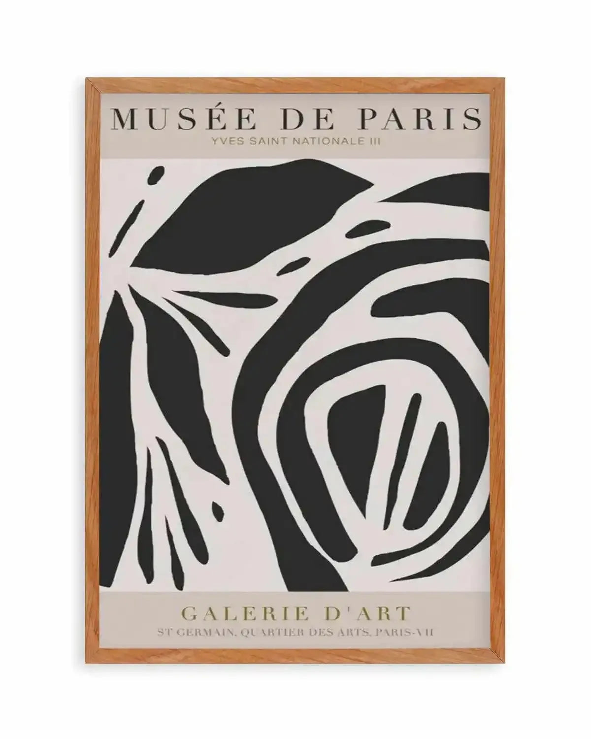 Yves Saint Nationale III Art Print from Olive et Oriel where you can shop wallpaper and artworks online