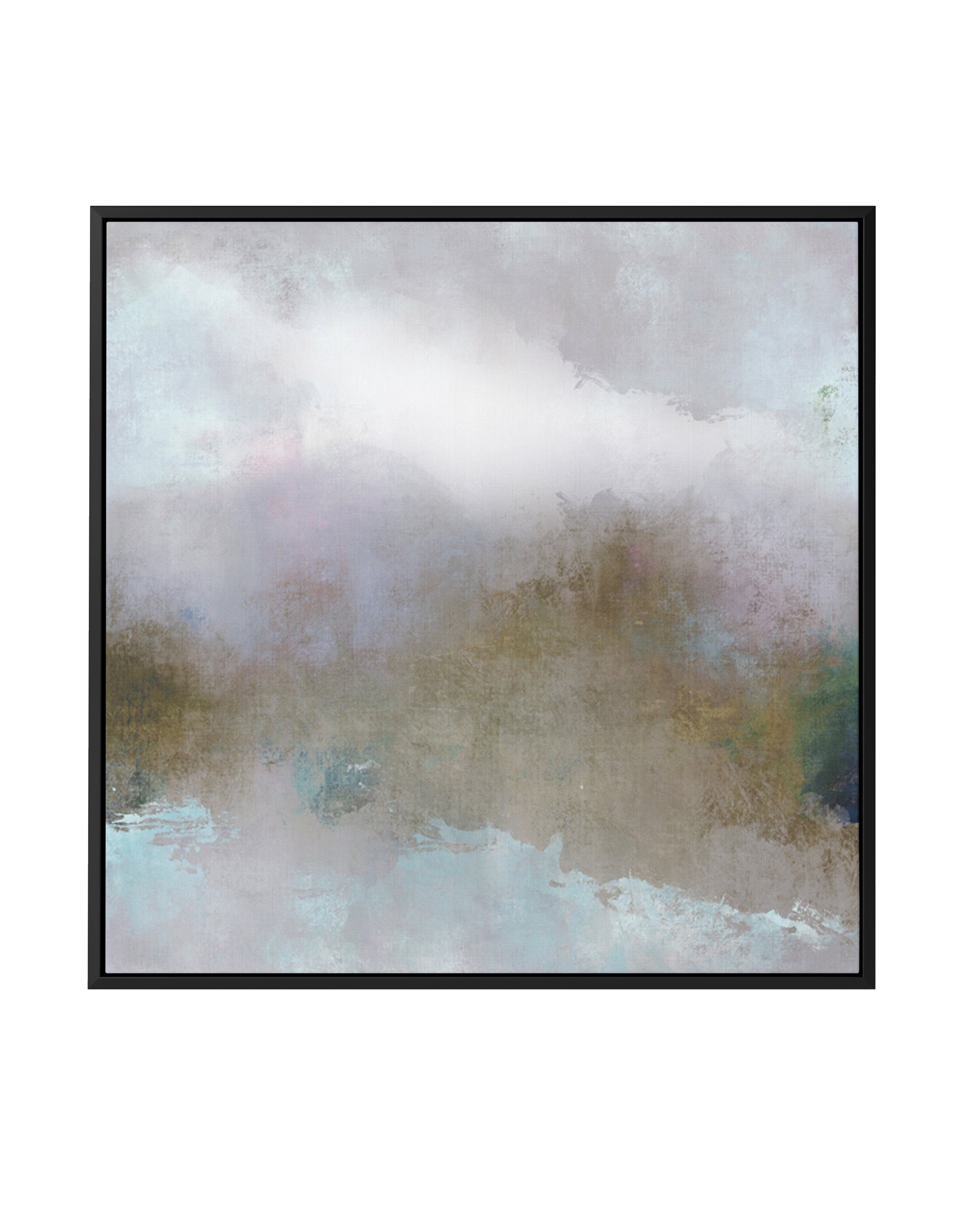Listen by Mindy Zielfelder | Framed Canvas Art Print