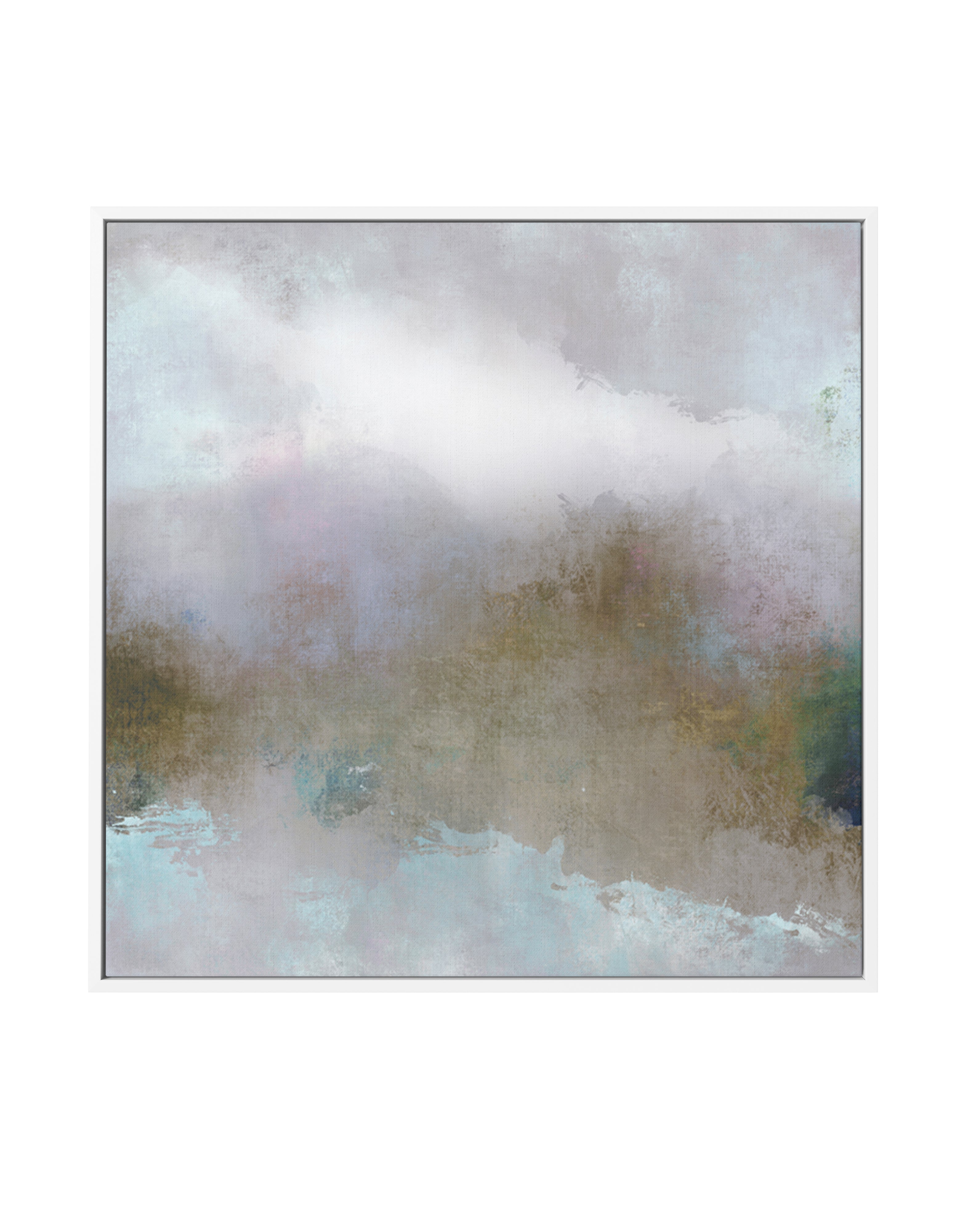 Listen by Mindy Zielfelder | Framed Canvas Art Print