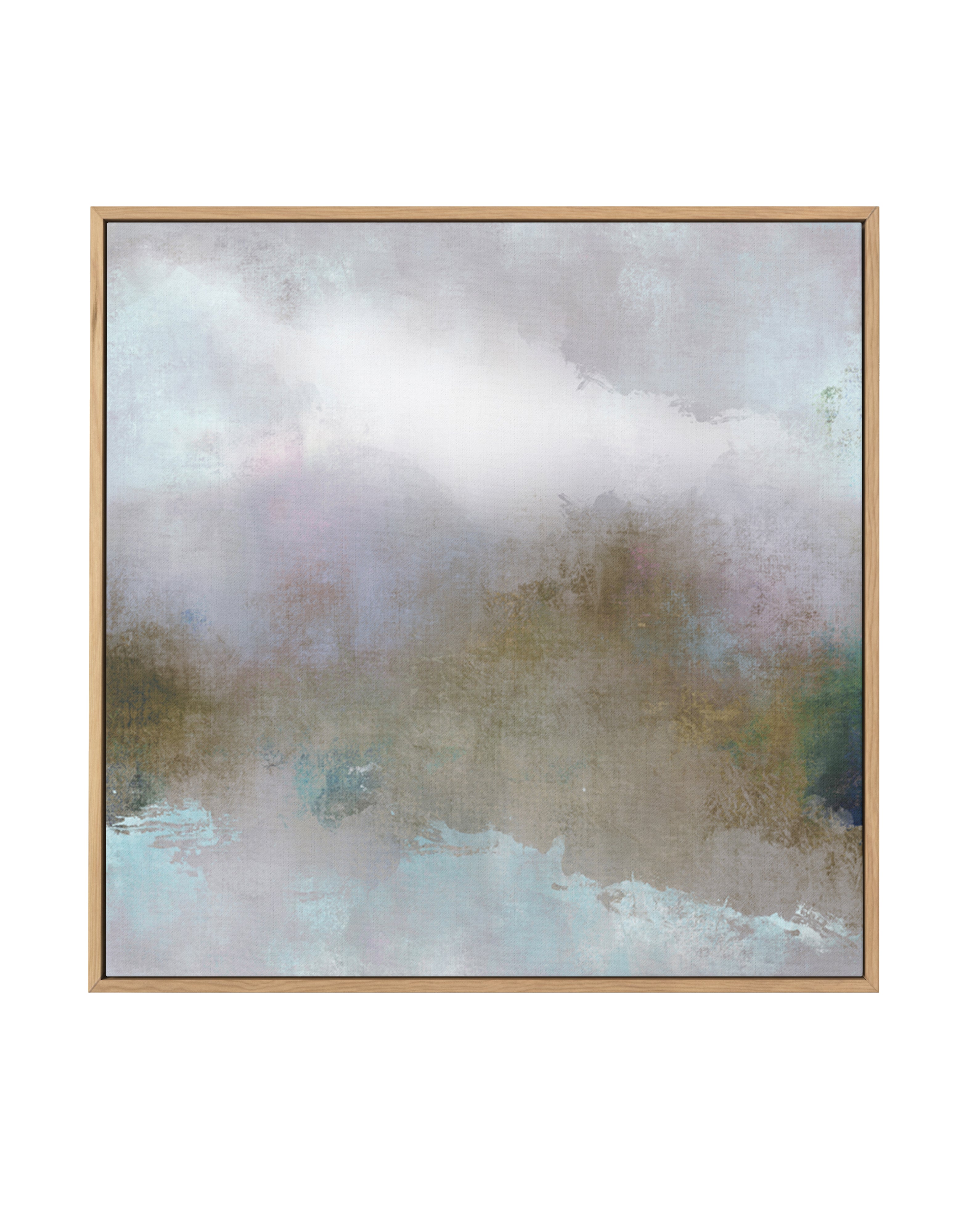 Listen by Mindy Zielfelder | Framed Canvas Art Print