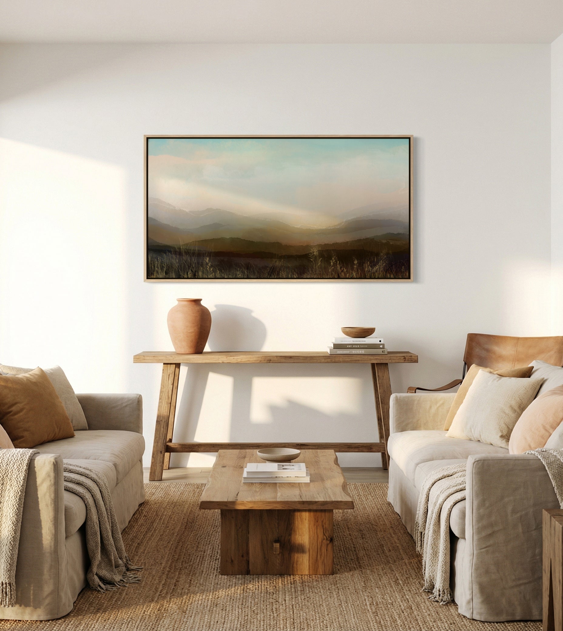 Pilgrimage No. 2 by Mindy Zielfelder | Panoramic Canvas Art Print
