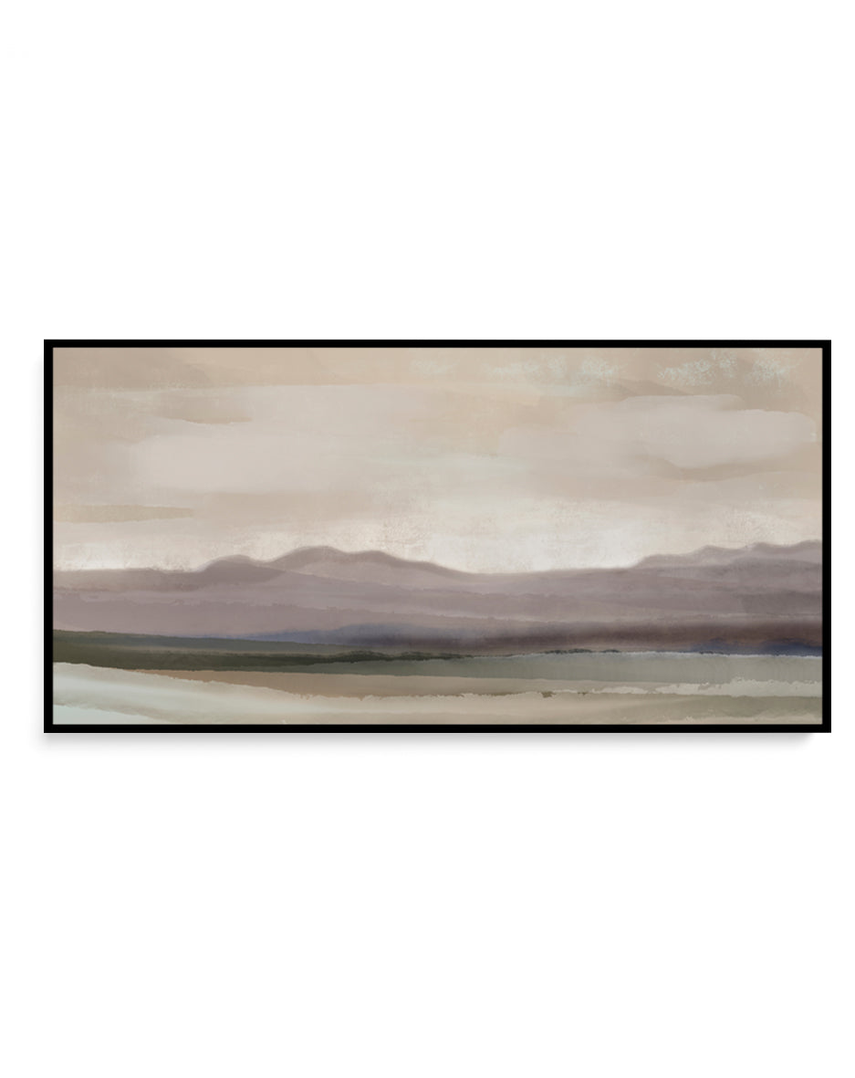 Soft Horizon by Mindy Zielfelder | Panoramic Canvas Art Print