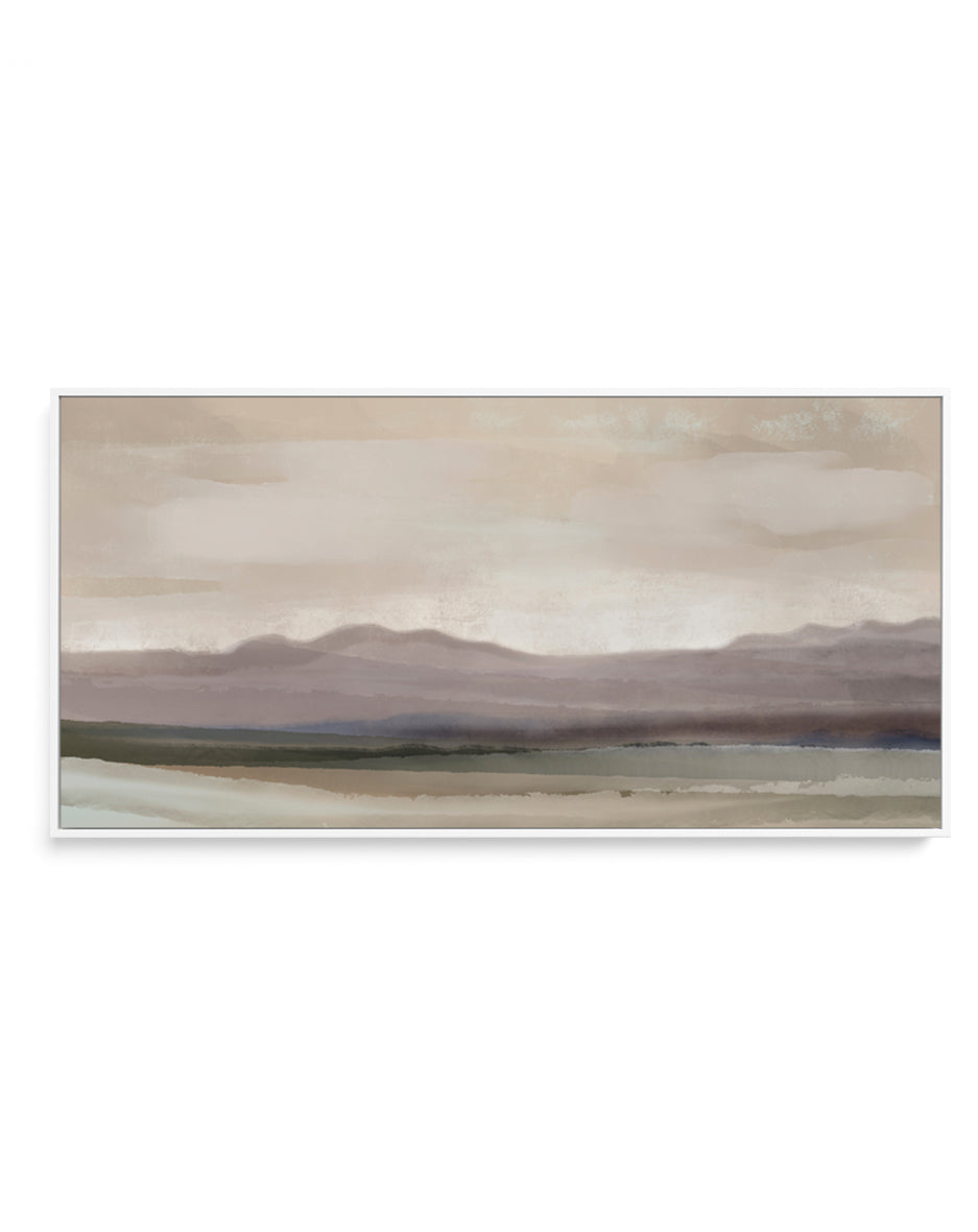 Soft Horizon by Mindy Zielfelder | Panoramic Canvas Art Print